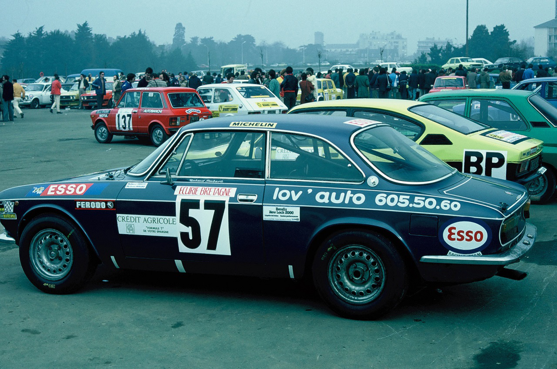 ALFA 2000 GTV ARMOR 1976 - Photo Thierry Le Bras