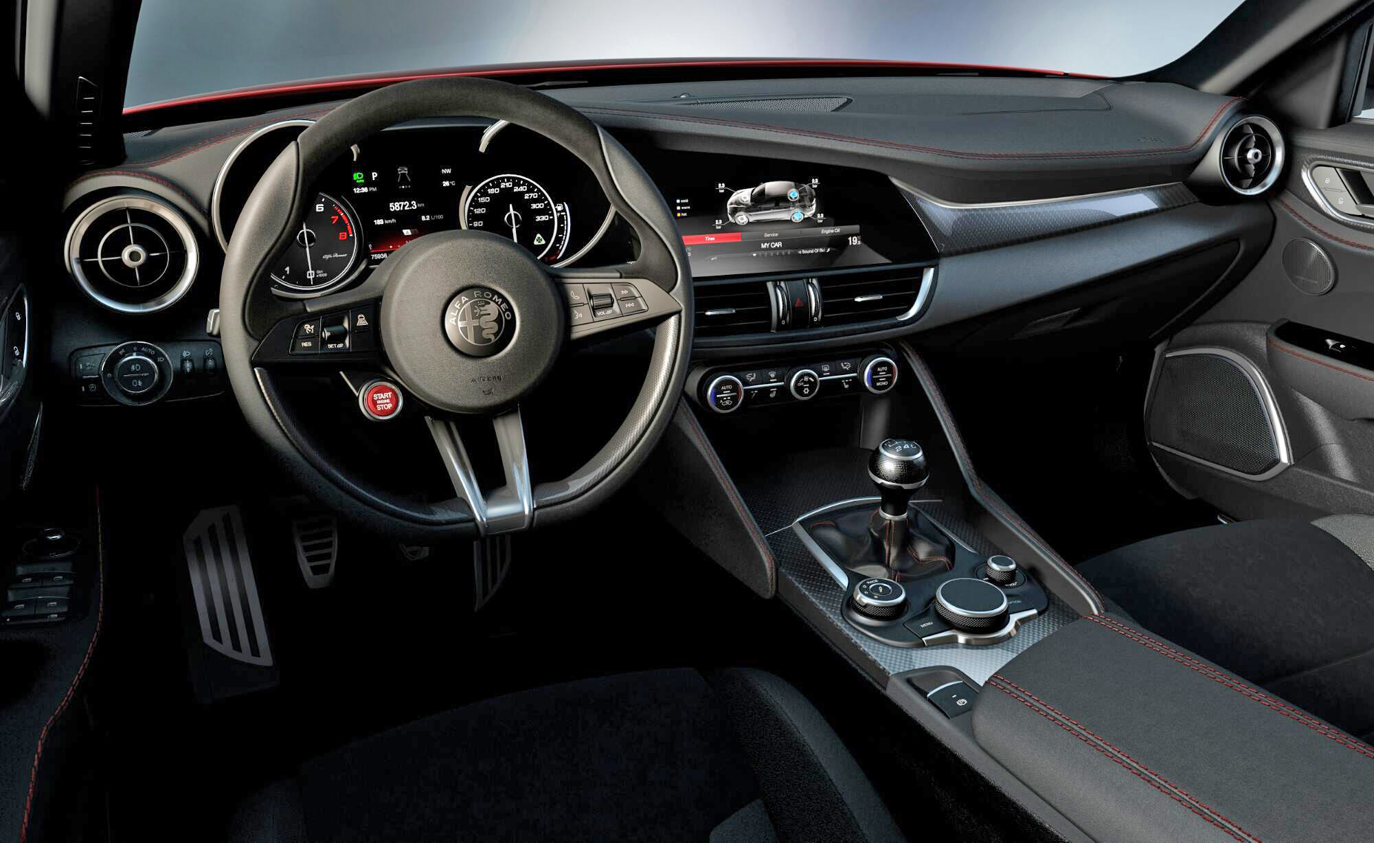 Alfa Romeo Giulia - 2015 - intérieur / interior