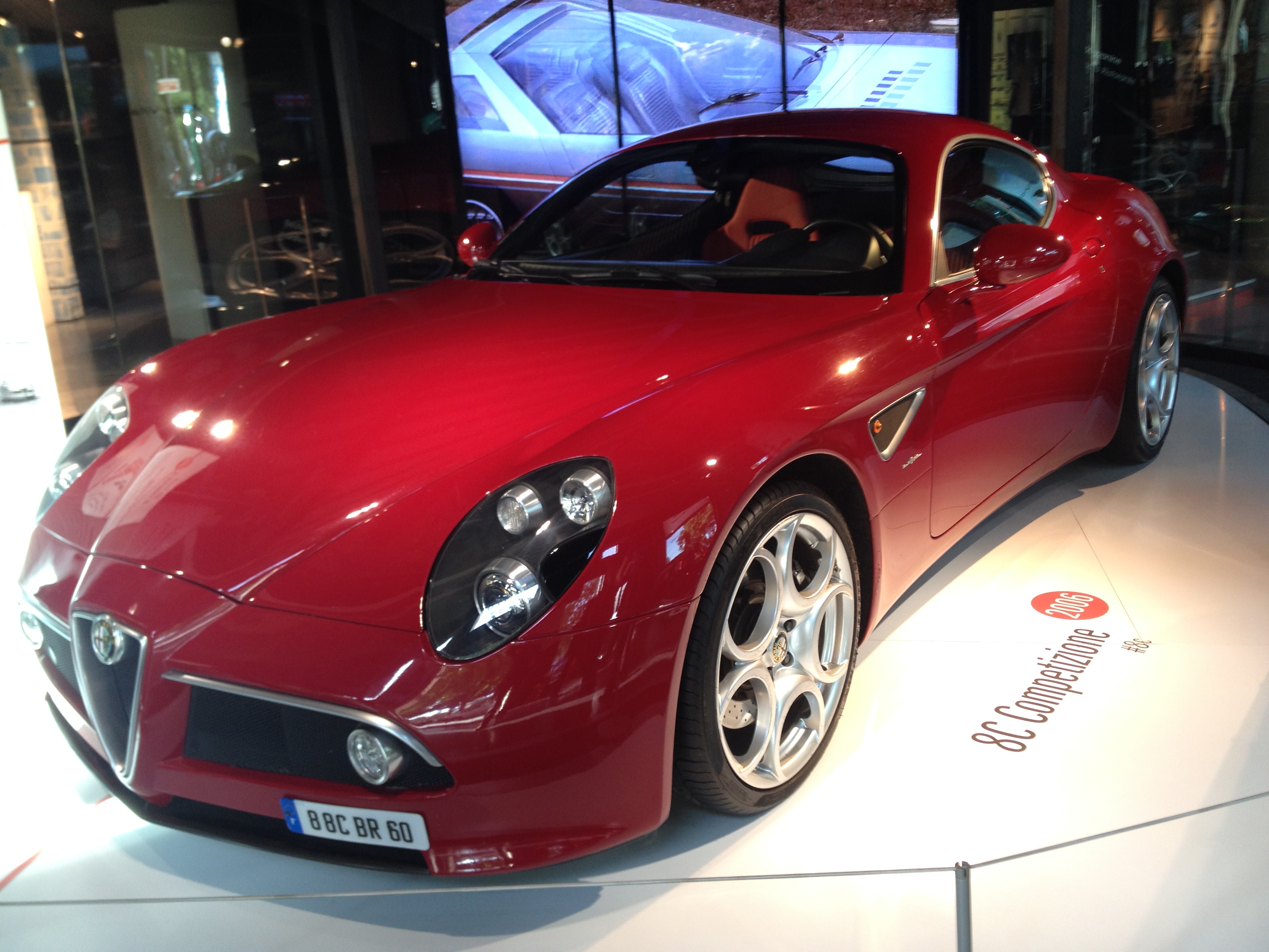 Alfa Romeo - 8C Competizione - MotorVillage - 2015 - Photographie Laurent H