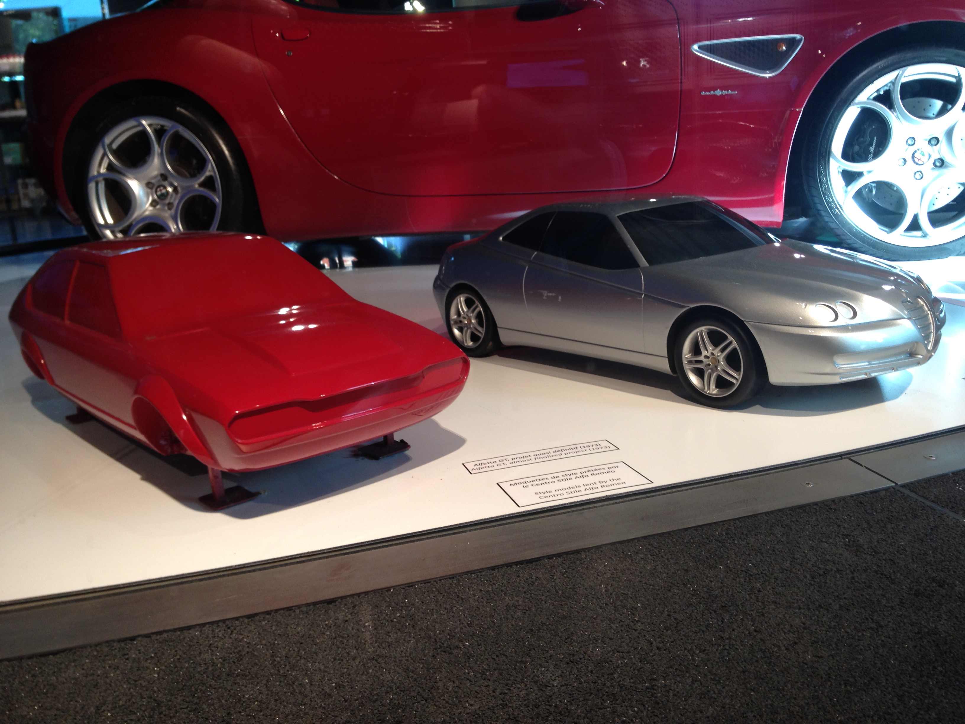 Alfa Romeo - maquettes de style - MotorVillage - 2015 - Photographie Laurent H