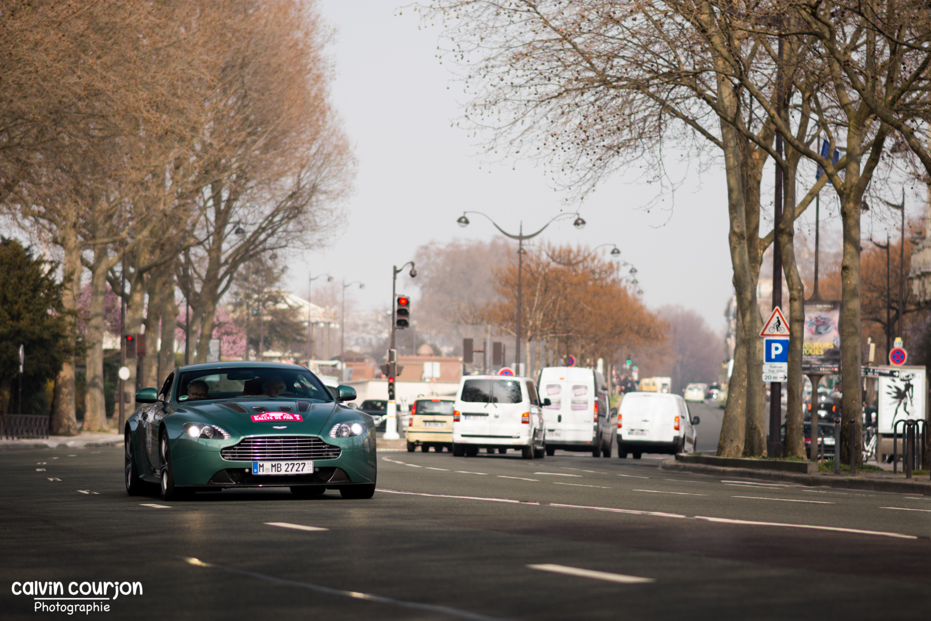 Aston Martin V12 Vantage - Rallye Paris 2015 - Calvin Courjon Photographie