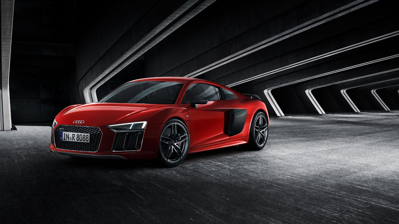 Audi R8 Coupé - profil avant