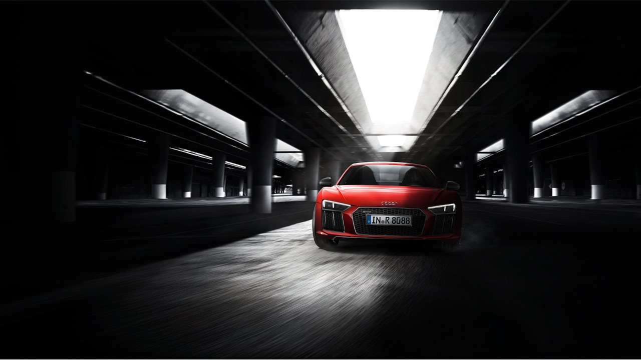 Audi R8 Coupé - face avant