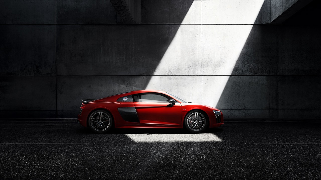 Audi R8 Coupé - profil