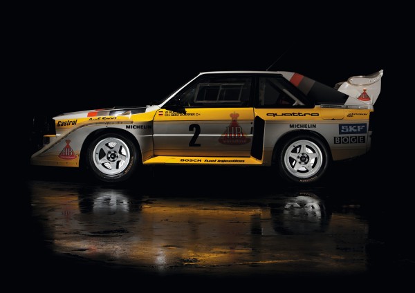 Audi Sport quattro S1 - FIA Group B Rally Car - 1985 - 1986 - side-face / profil