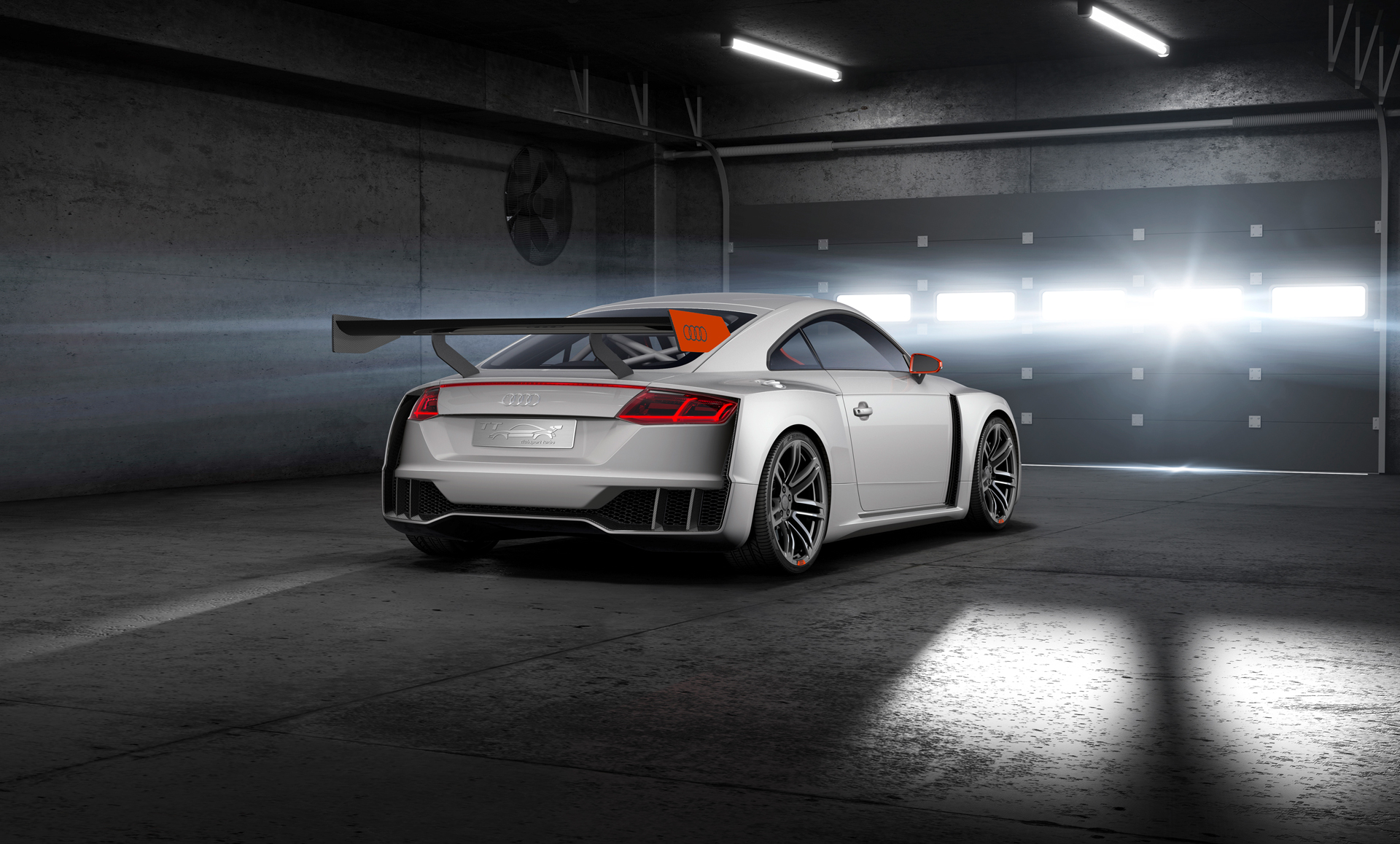 Audi TT clubsport turbo concept - rear / arrière