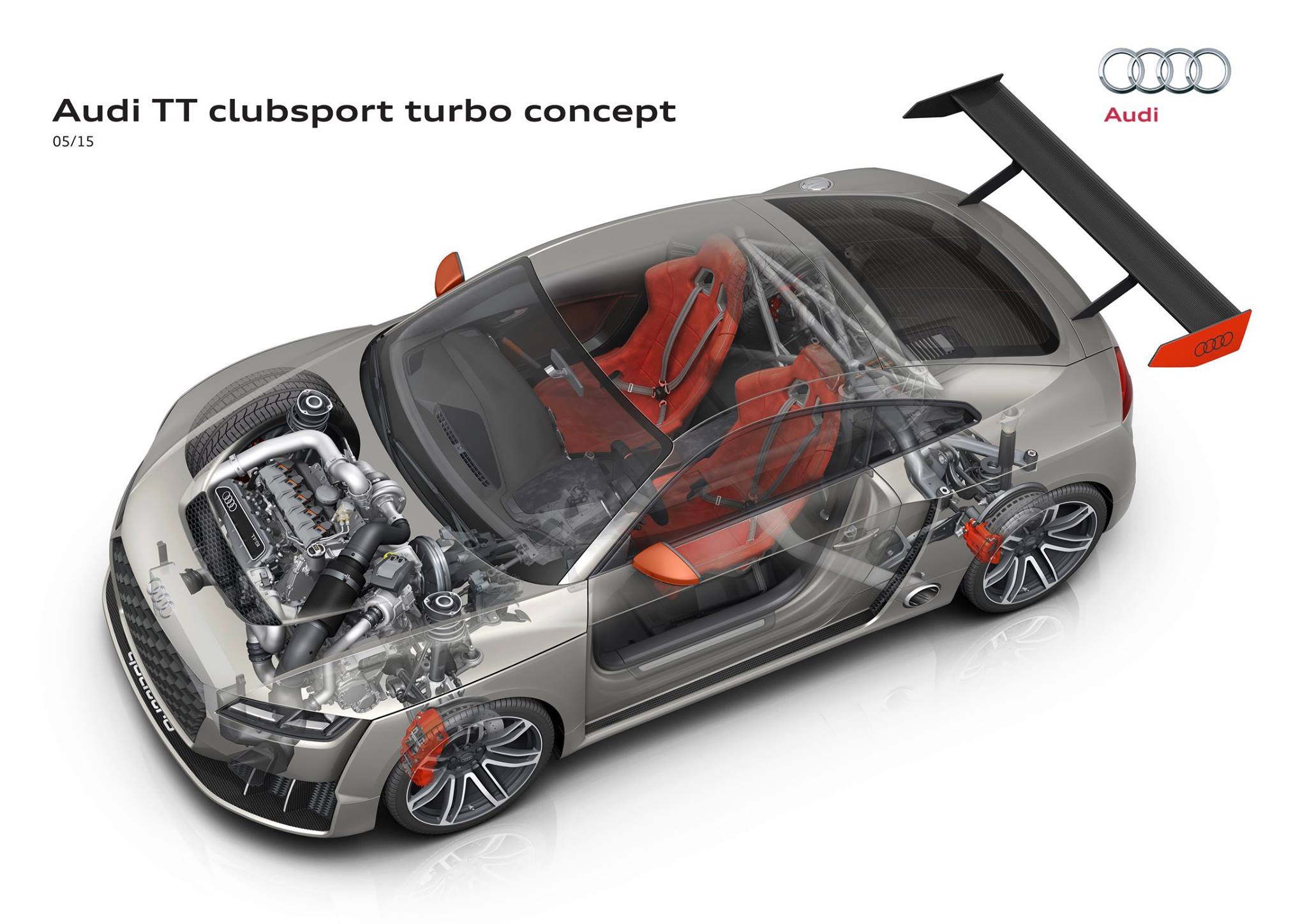 Audi TT clubsport turbo concept - inside powertains