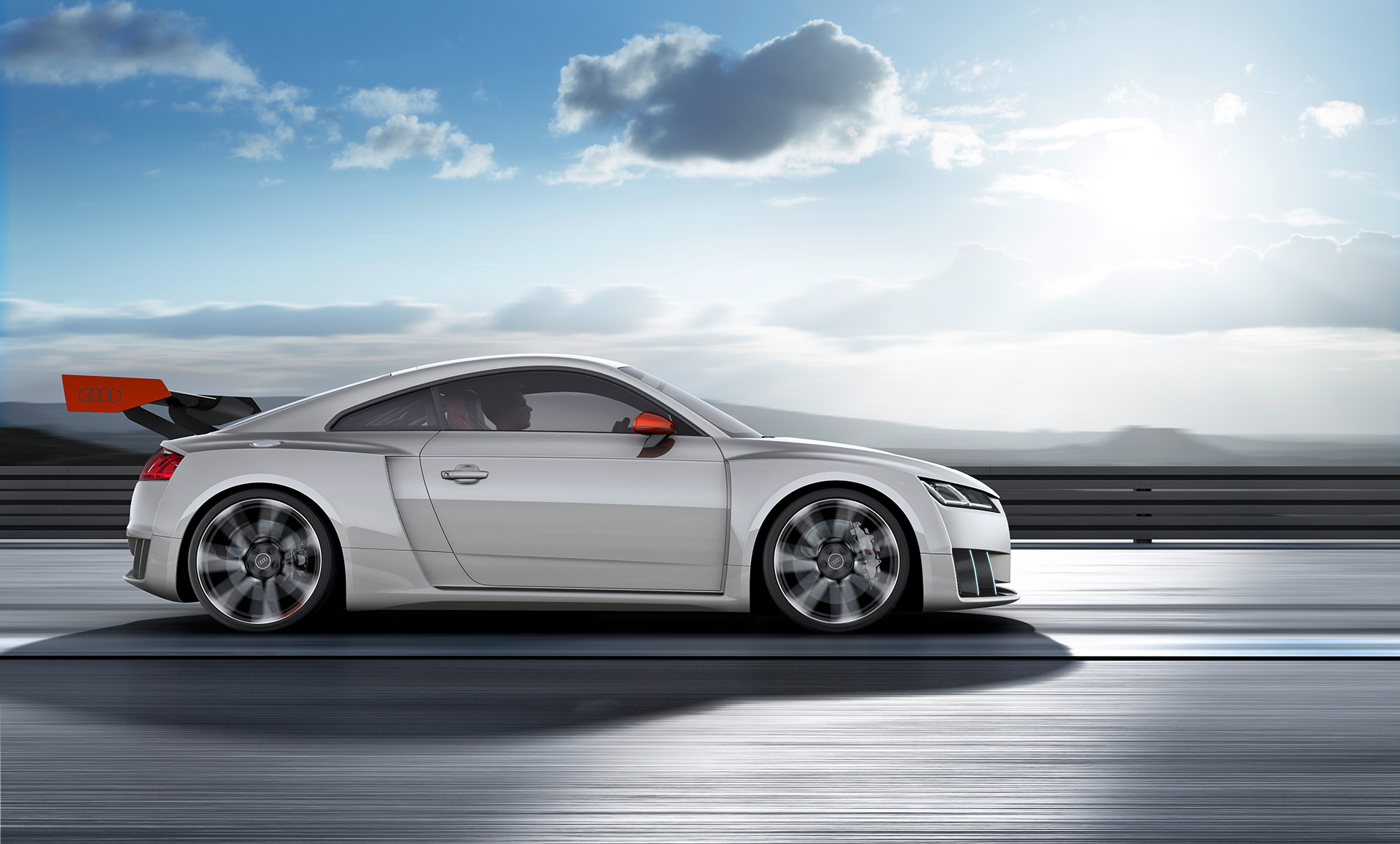 Audi TT clubsport turbo concept - side face / profil