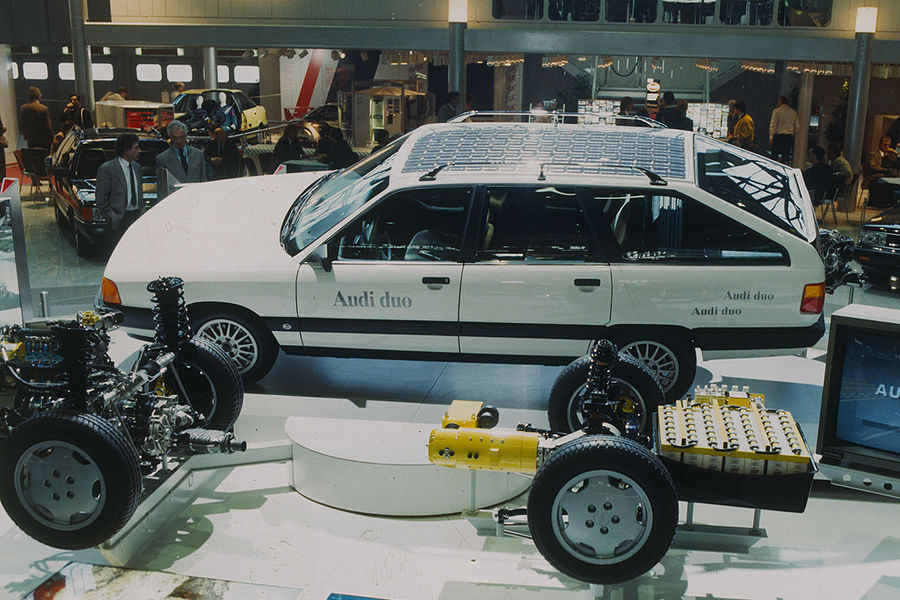 Audi hybridsystem Duo - Motorshow 1990s