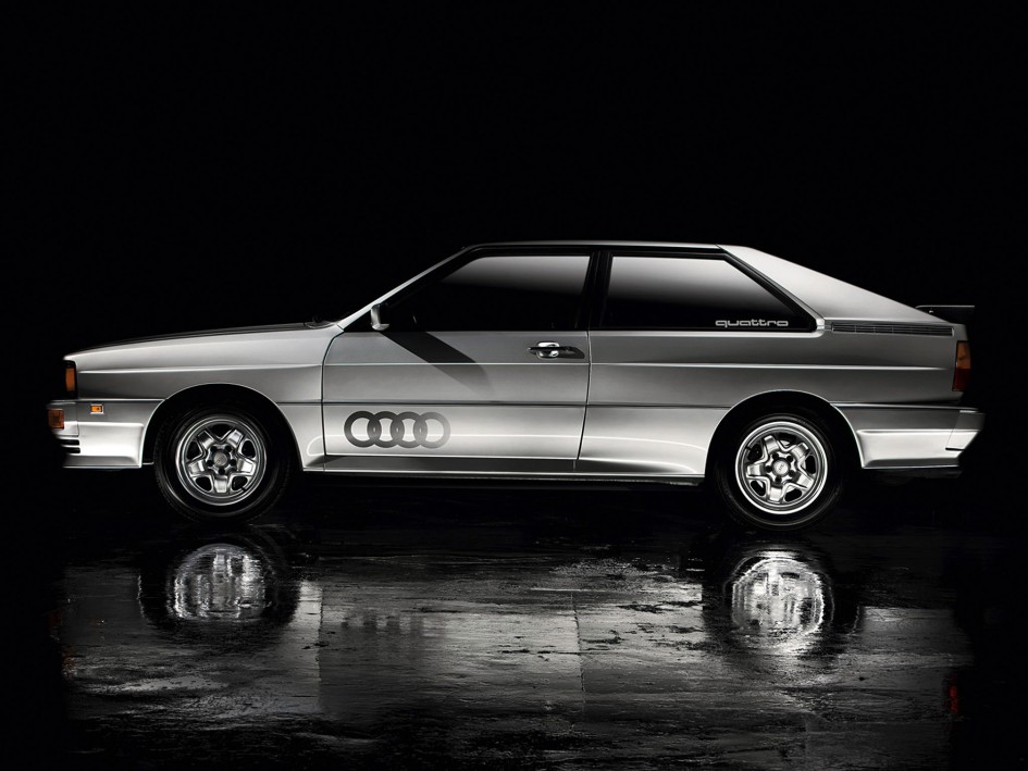 Audi quattro - 1980 - side-face / profil