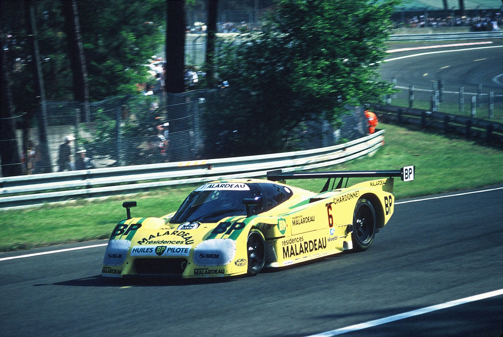 BEPPE GABBIANI SUR LANCIA AUX 24 LM 1984 - Photo Thierry Le Bras