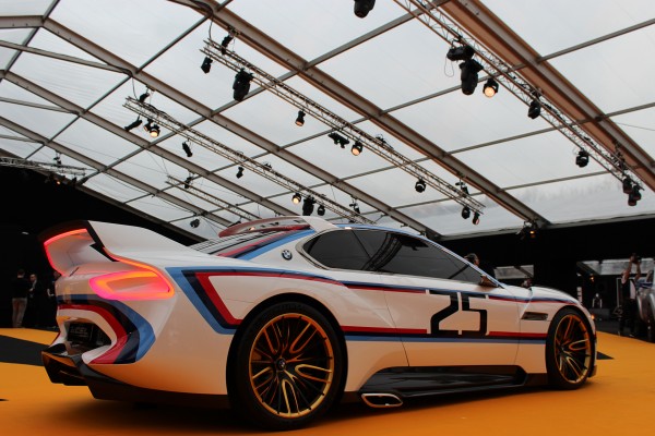 BMW 3.0 CSL Hommage - profil arrière / rear side-face - Exposition Concept cars 2016 - Arnaud Demasier RS Photographie