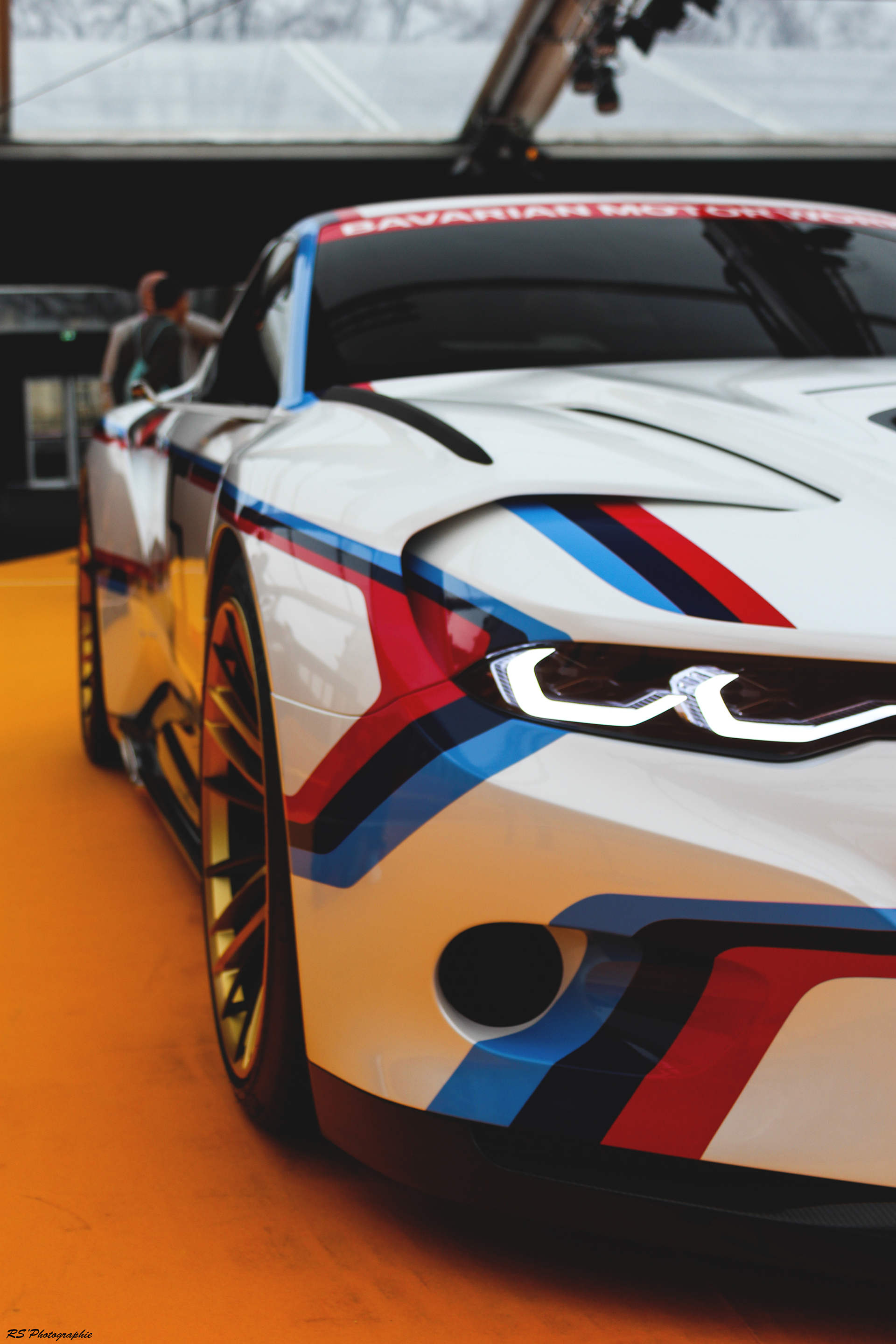 BMW 3.0 CSL Hommage - optique avant / front light - Exposition Concept cars 2016 - Arnaud Demasier RS Photographie