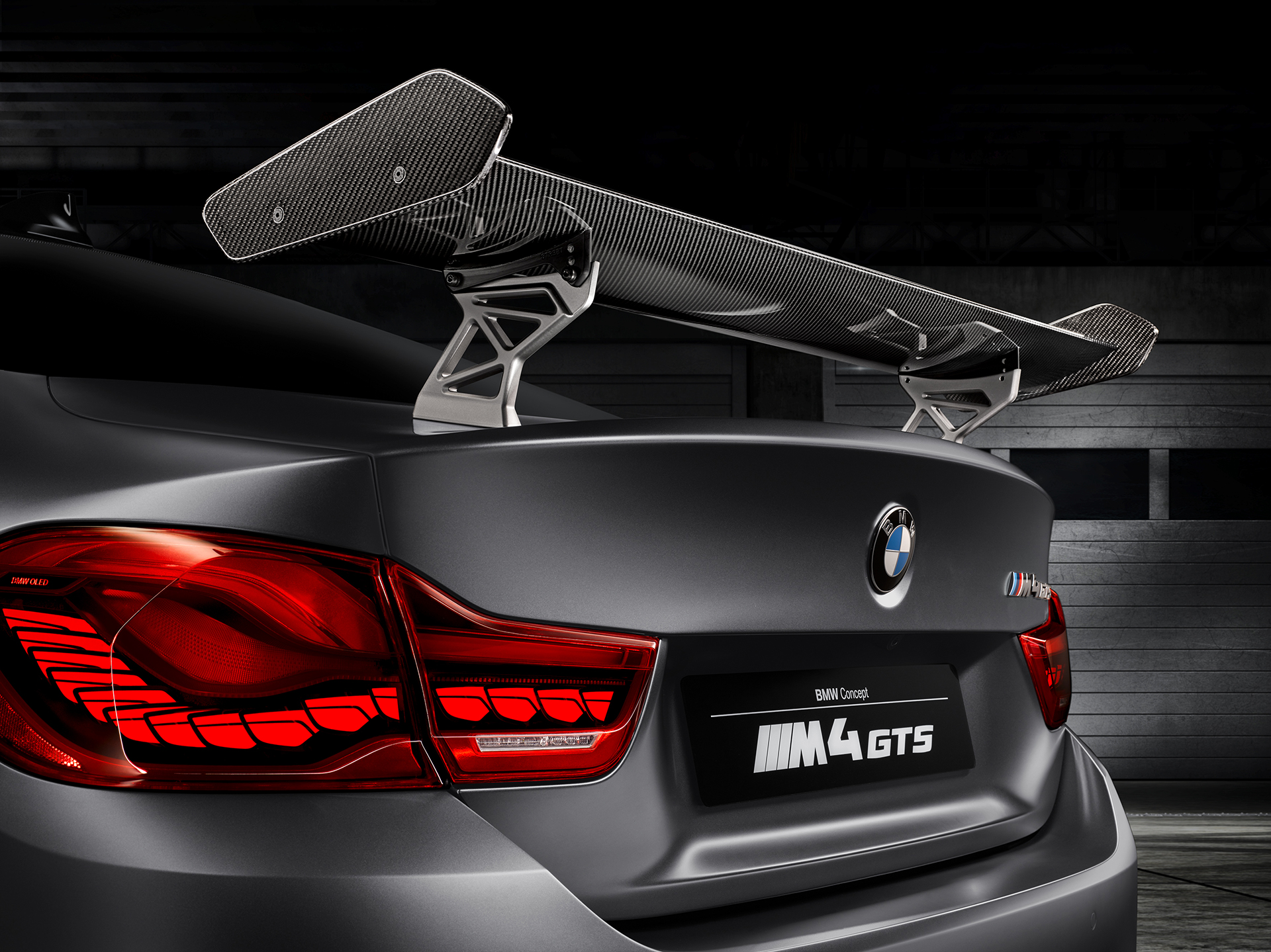 BMW M4 GTS - aileron arrière / rear wing