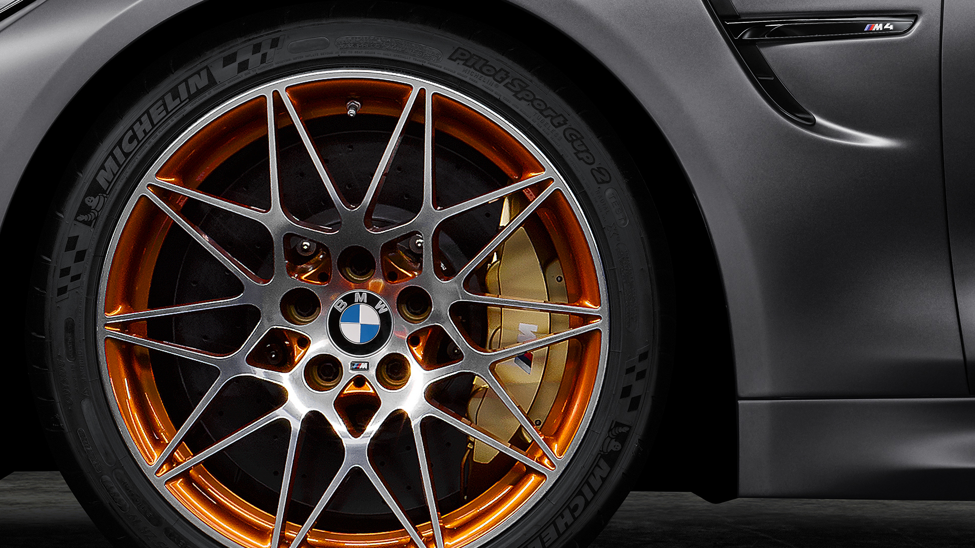 BMW M4 GTS - étrier de frein / brake caliper