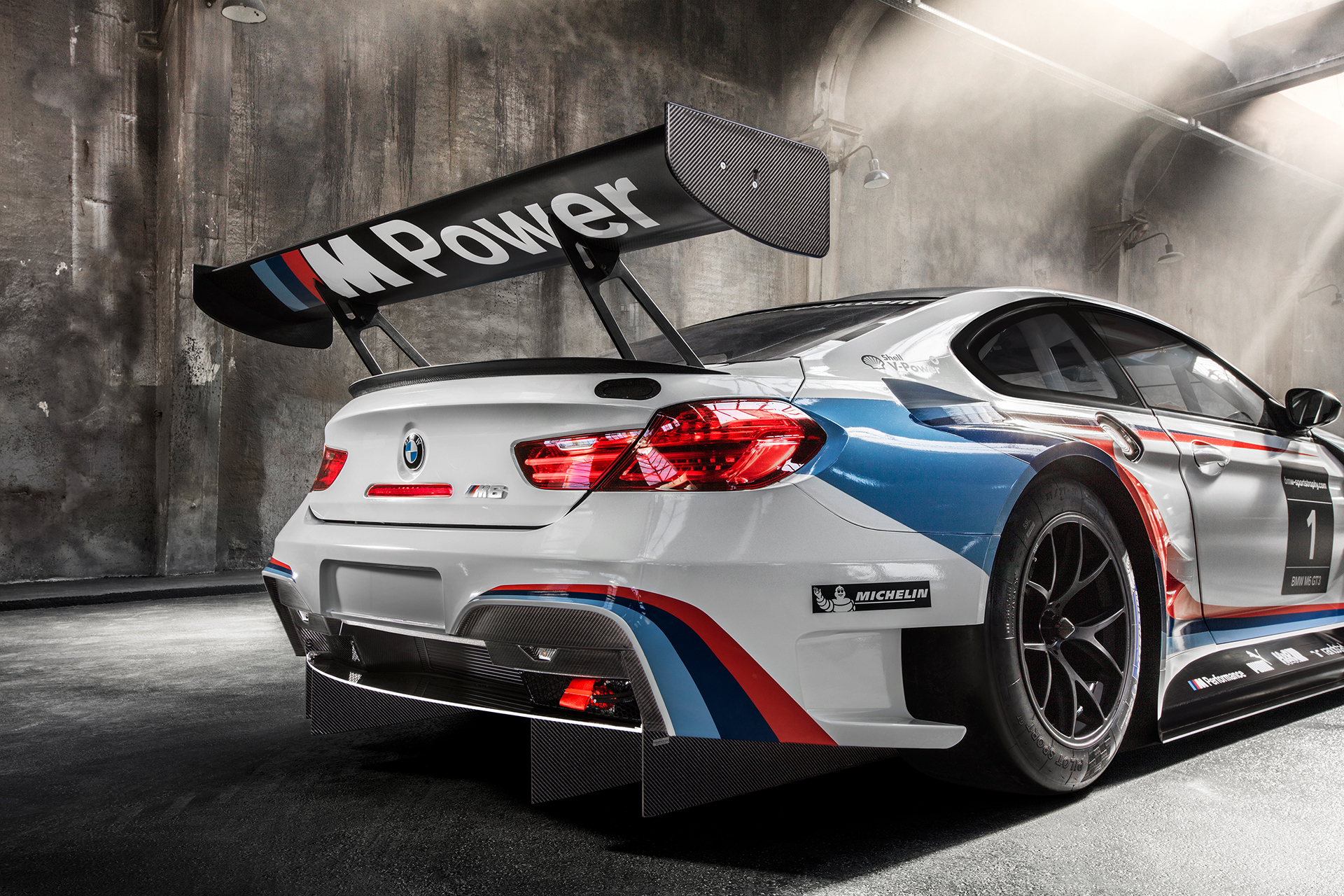 BMW M6 GT3 - 2016 - rear wing / aileron arrière