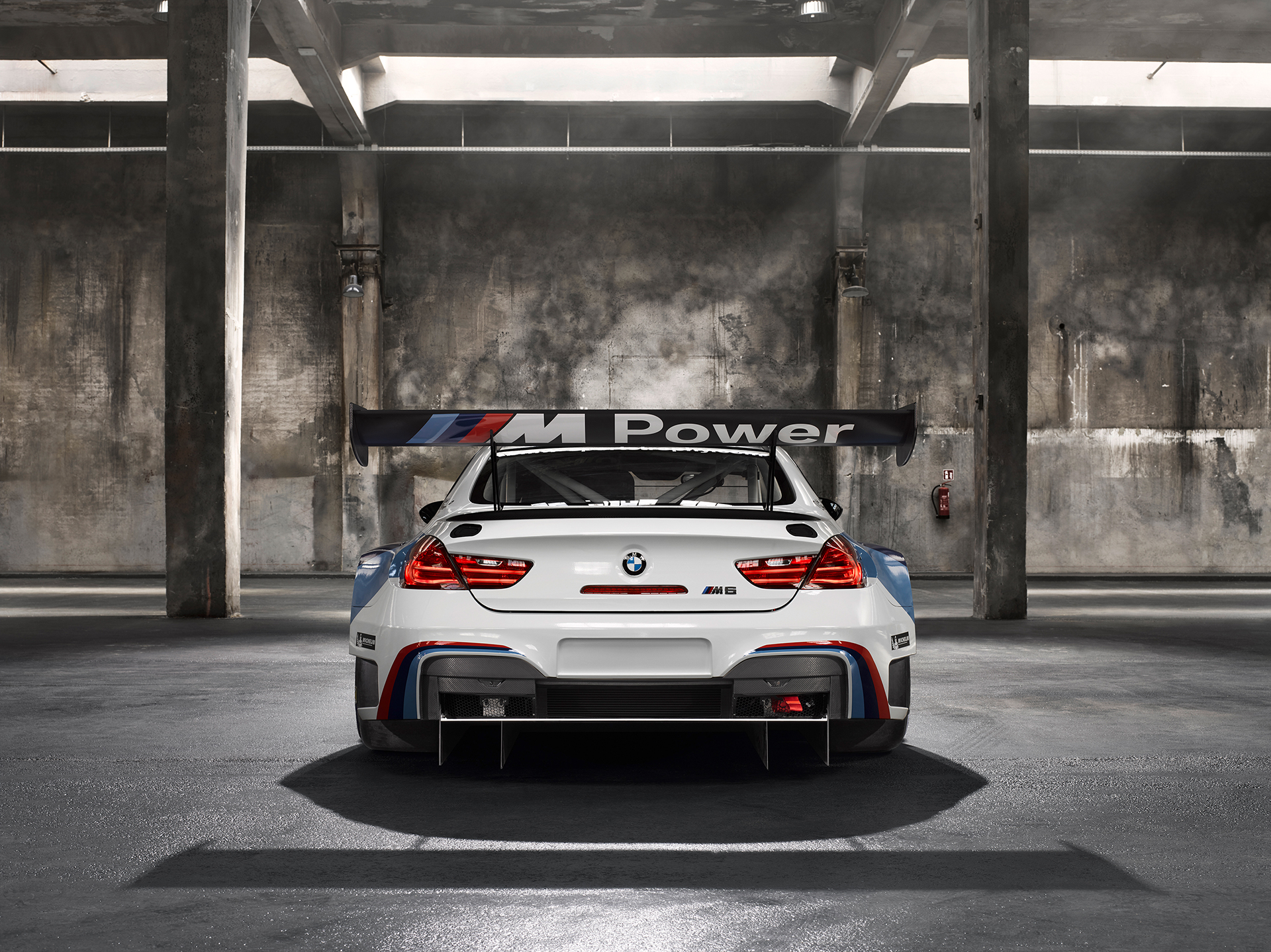 BMW M6 GT3 - 2016 - rear / arrière