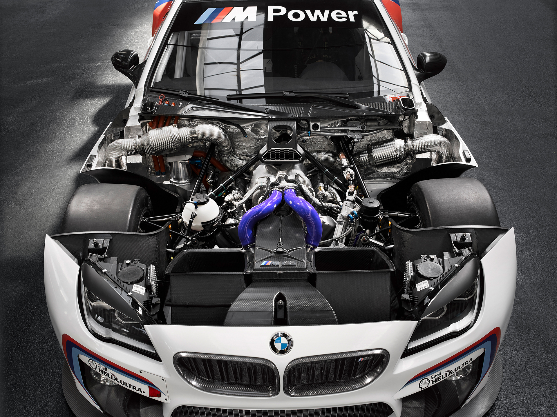 BMW M6 GT3 - 2016 - engine / moteur