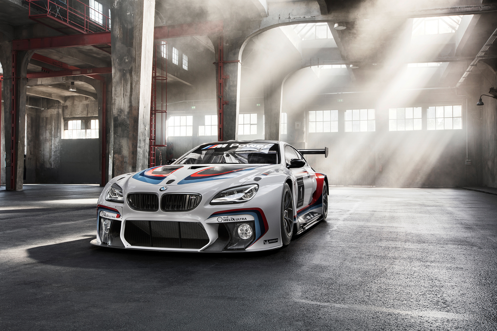 BMW M6 GT3 - 2016 - front side-face / profil avant