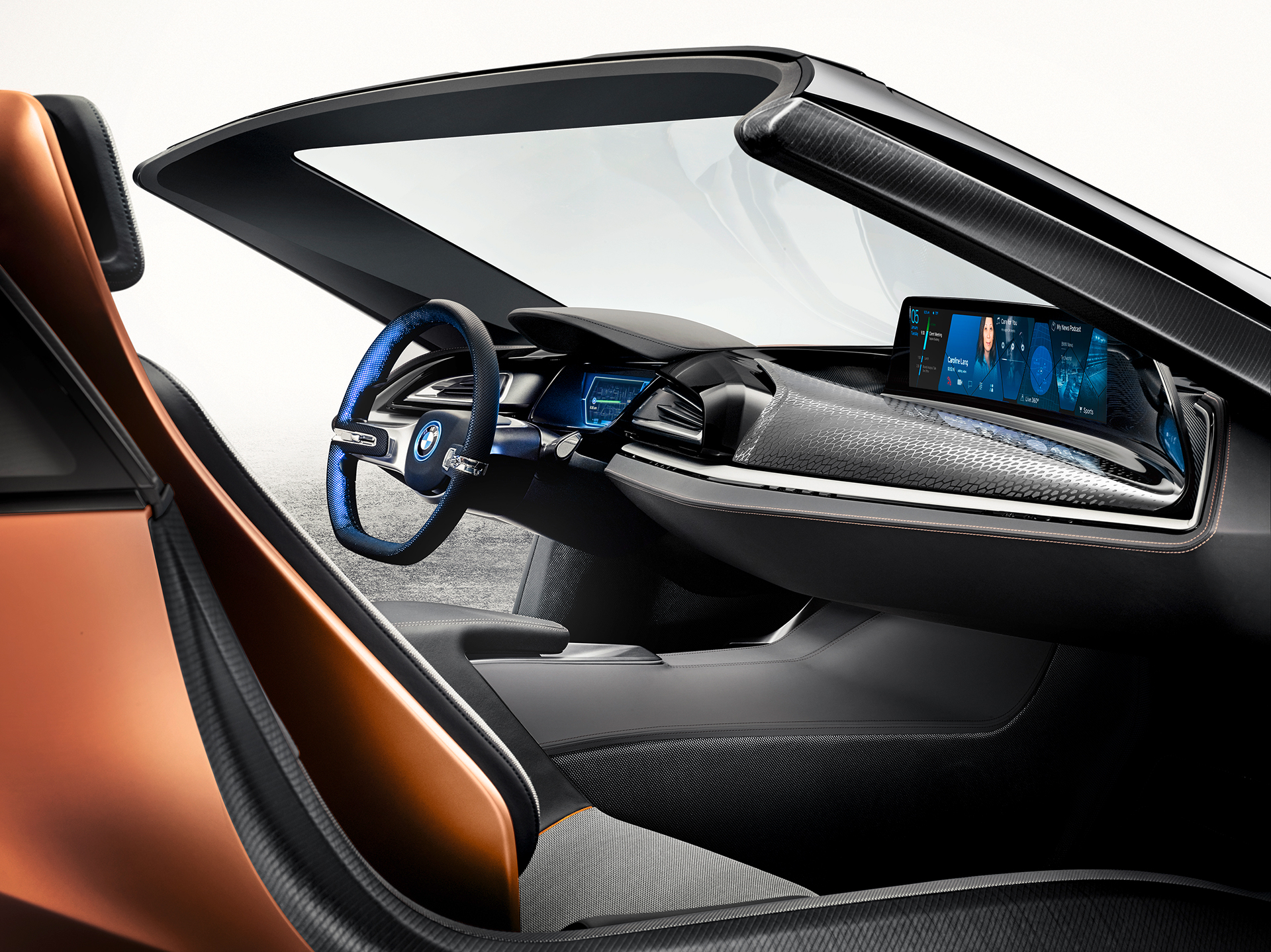 BMW i Vision Future Interaction – Concept Car - CES 2016 - interior / intérieur