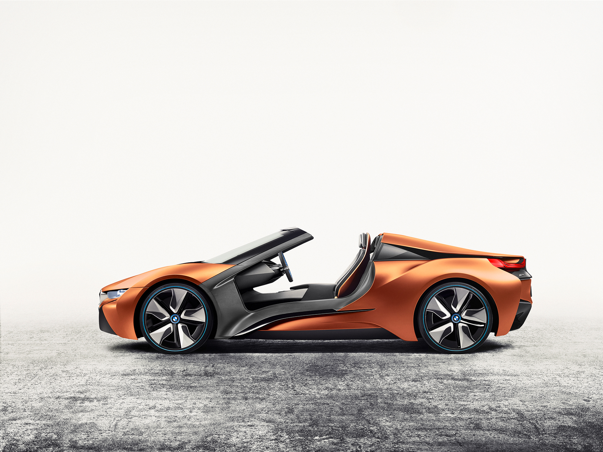 BMW i Vision Future Interaction – Concept Car - CES 2016 - side-face / profil