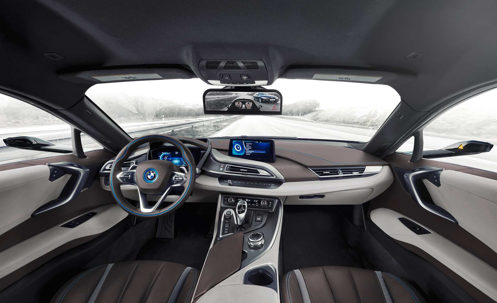 BMW i8 Mirrorless - 2016 - interior / interieur