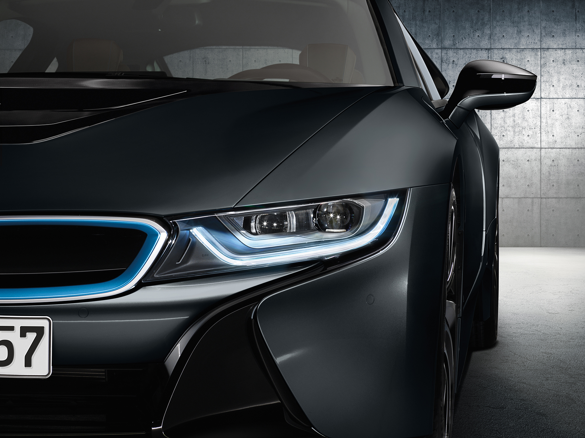 BMW i8 - front light / optique avant