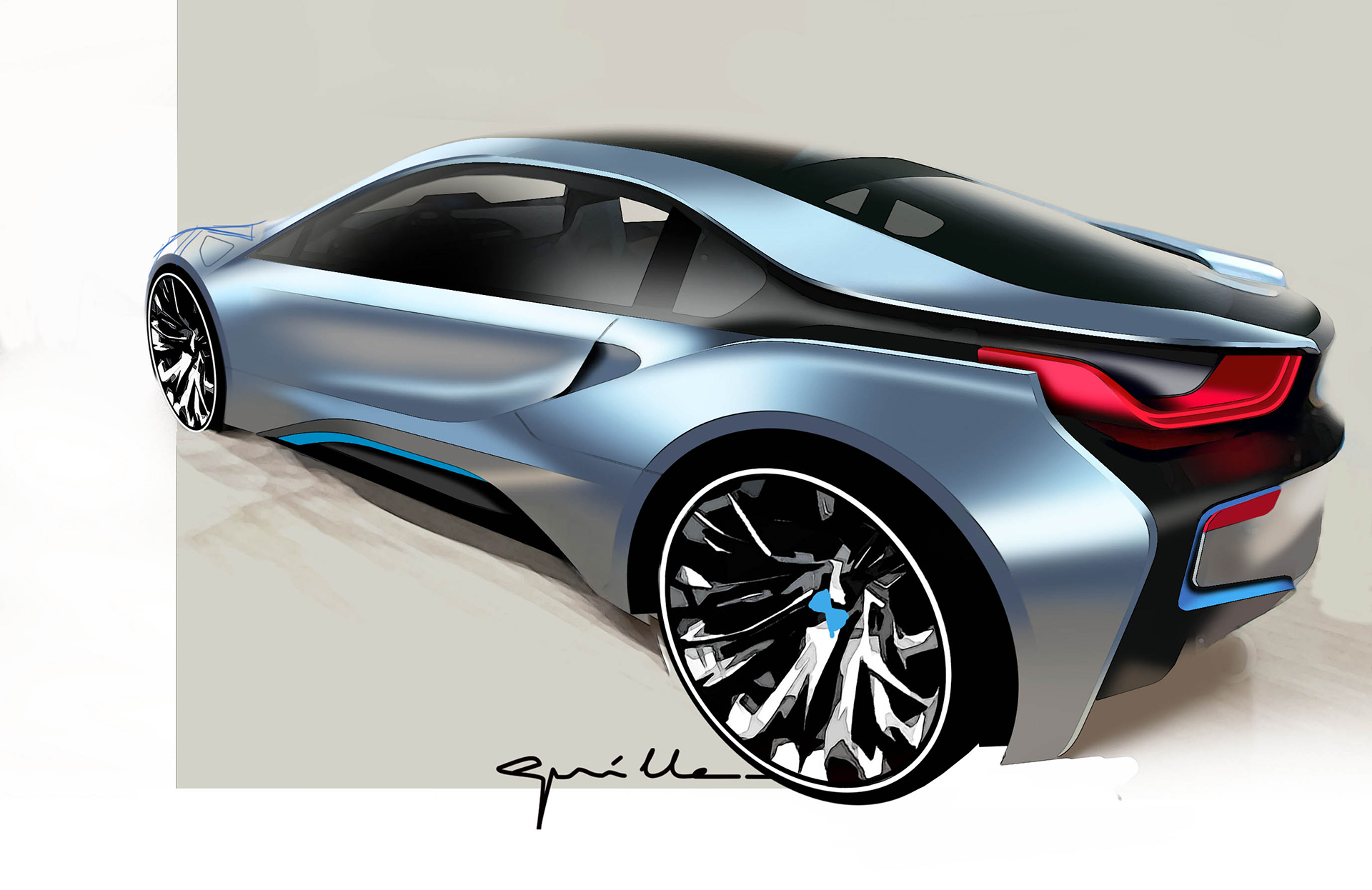 Concept BMW i8 Spyder : les technologies du futur (CES 2016