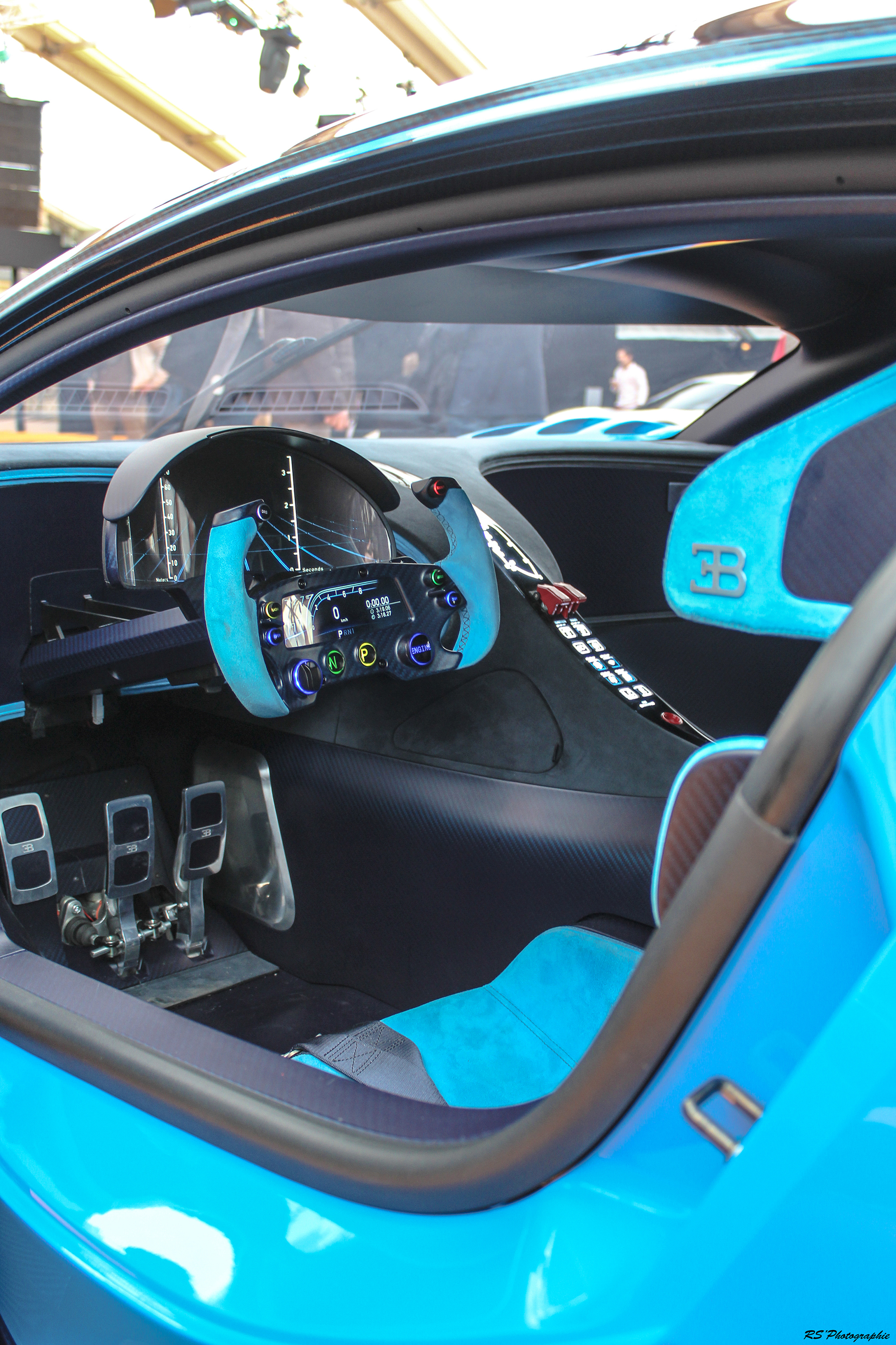 Bugatti Vision Gran Turismo - intérieur / interior - Exposition Concept cars 2016 - Arnaud Demasier RS Photographie