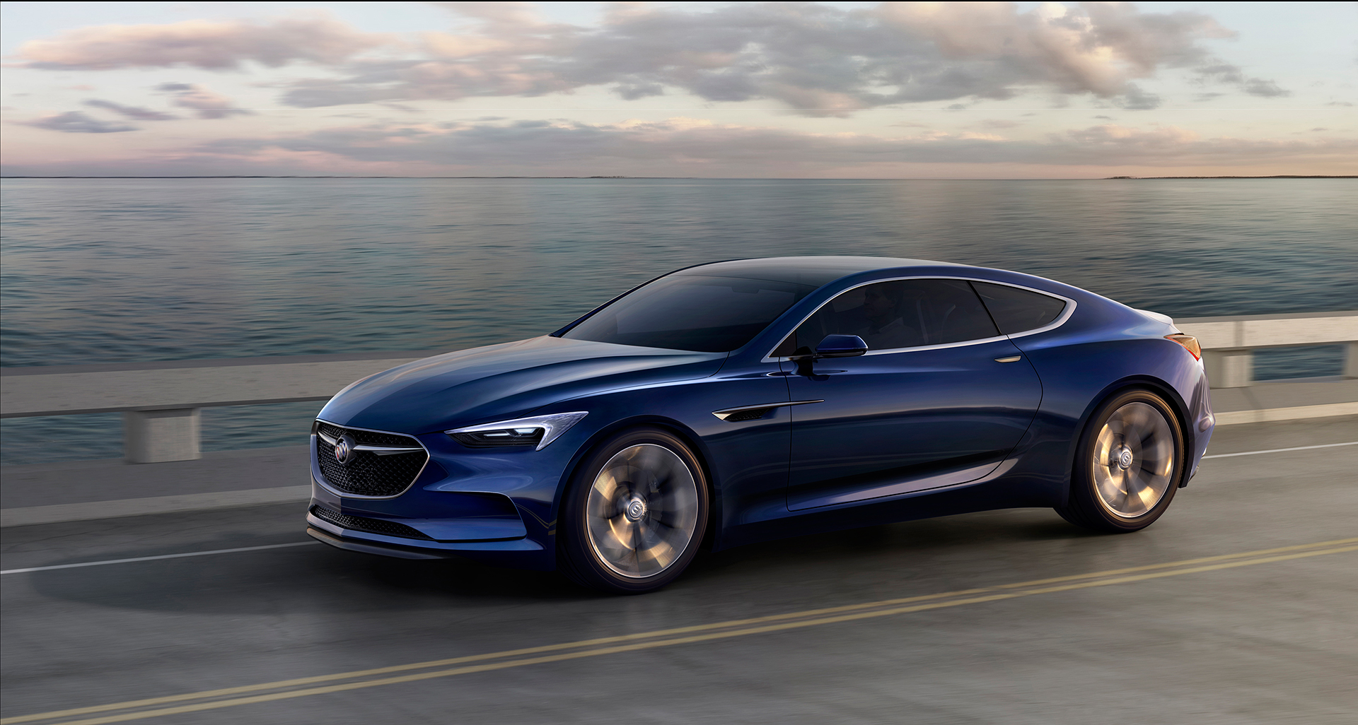 Buick Avista concept - 2016 - front side-face / profil avant - General Motors