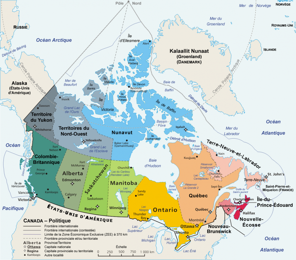 Carte Canada