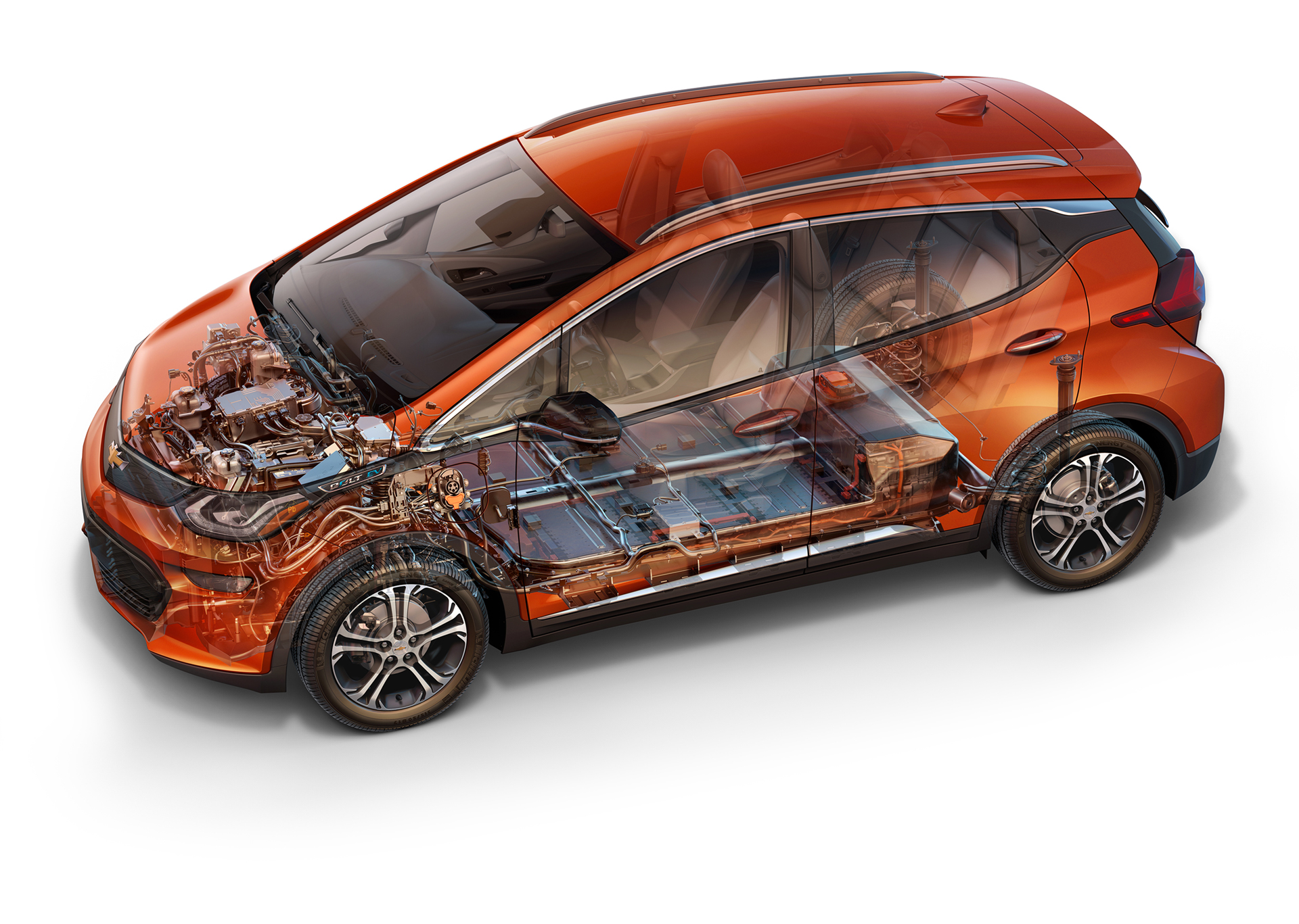 Chevrolet Bolt EV - 2016 - design mechanics - General Motors