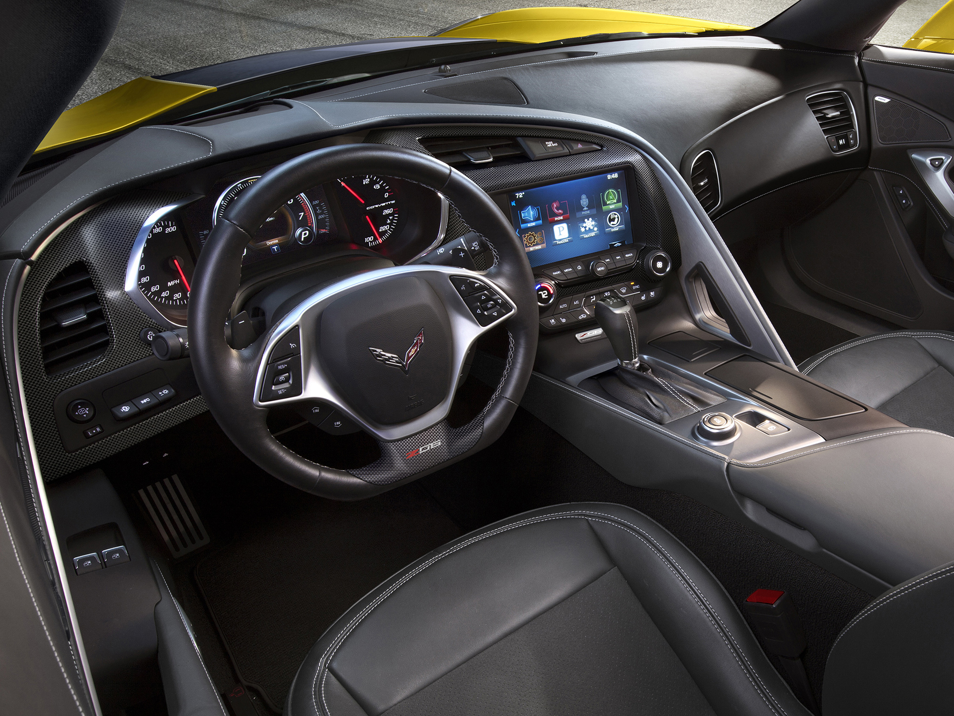 Chevrolet Corvette Z06 2015 - intérieur / interior - General Motors