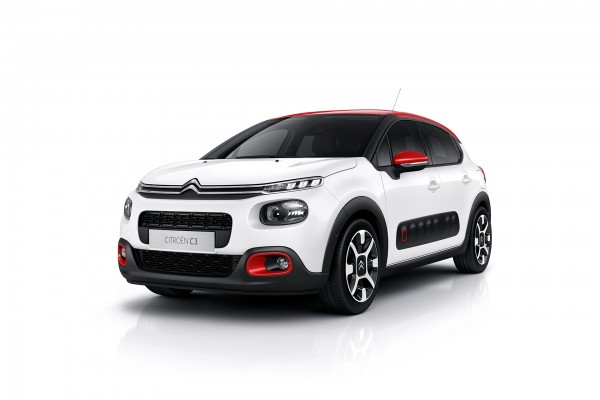 Citroen C3 2016 - front side-face / profil avant