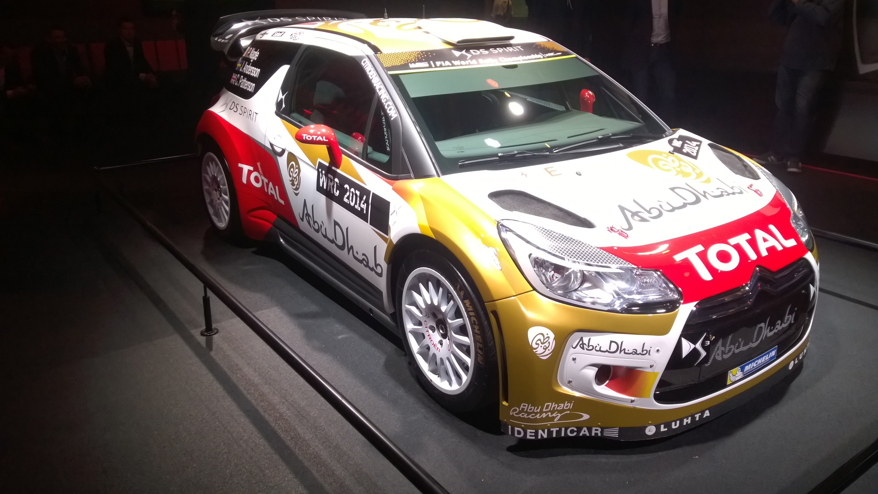 Citroën DS3 WRC - Paris 2014 - DESIGNMOTEUR