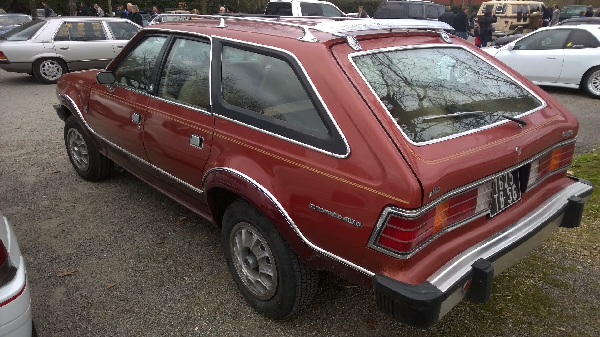 DM - photo - AMC Eagle 4WD - arriere / rear - Ouest Motors Festival 2015 Lorient