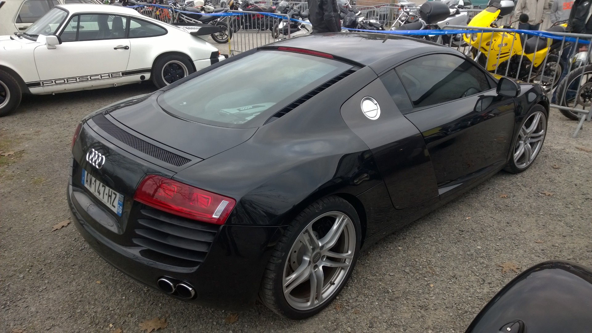 DM photo - Audi R8 - arrière / rear - Ouest Motors Festival - 2015 - Lorient