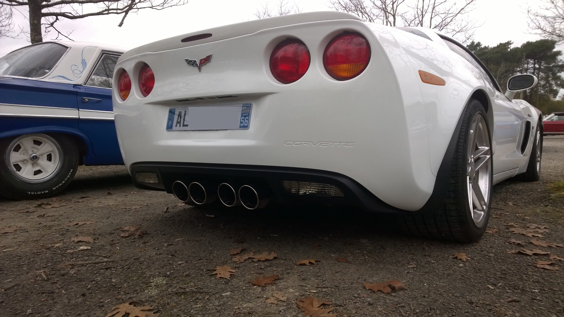 DM photo - Corvette Z06 - arrière / rear - Ouest Motors Festival - 2015 - Lorient