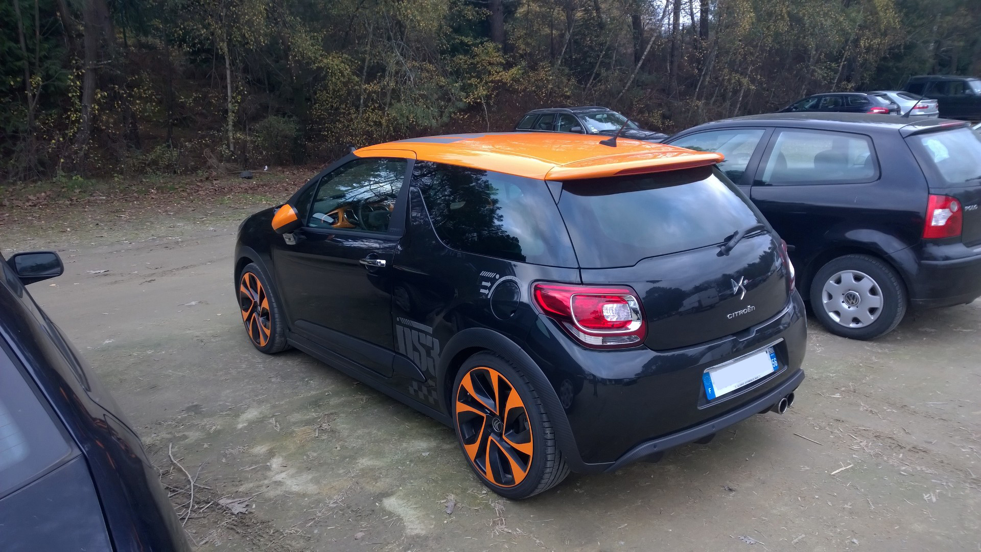 DM photo - DS3 R - arrière / rear - Ouest Motors Festival - 2015 - Lorient