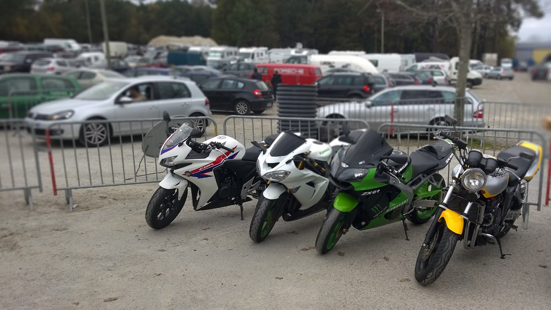 DM photo - Honda - Kawasaki - Ouest Motors Festival - 2015 - Lorient