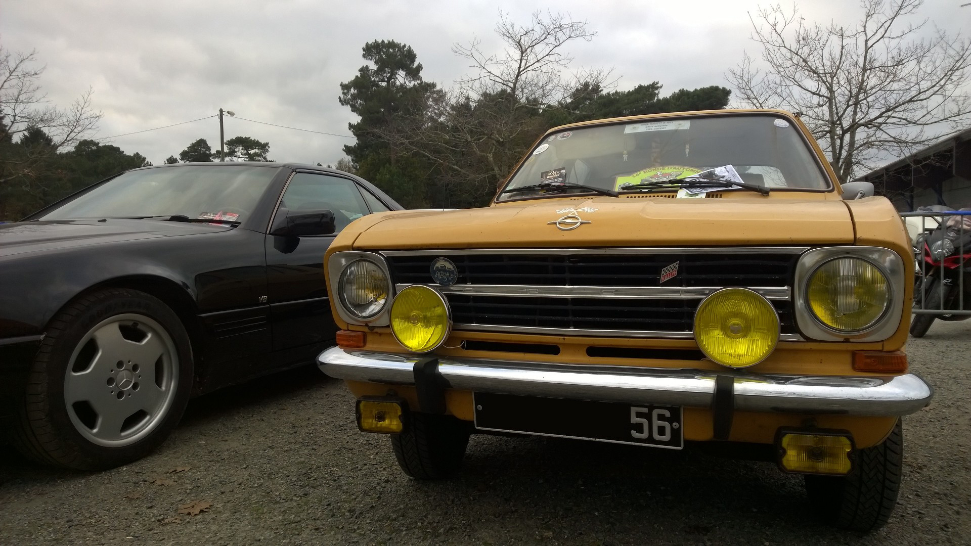 DM - photo - Opel Kadett - avant / front - Ouest Motors Festival 2015 Lorient