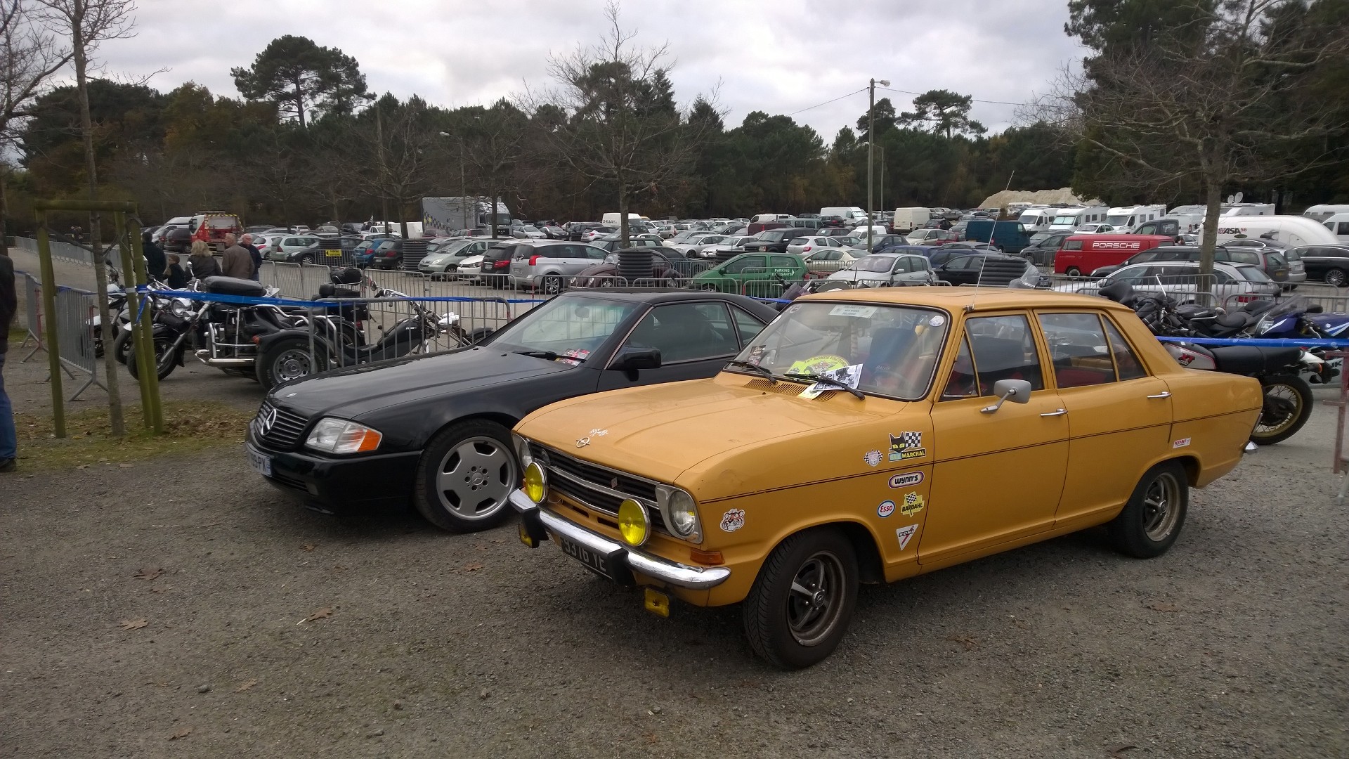 DM - photo - Opel Kadett - profil / side-face - Ouest Motors Festival 2015 Lorient