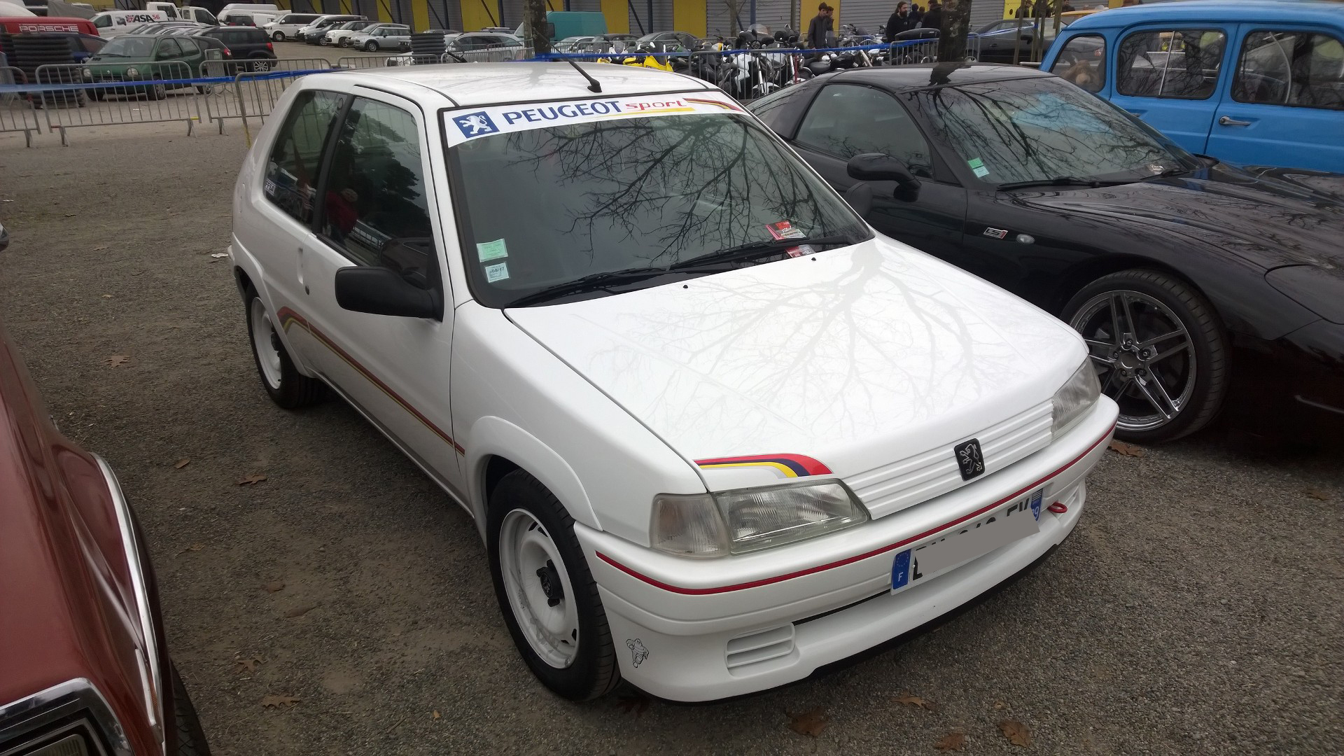 DM - photo - Peugeot 106 Rallye - avant / front - Ouest Motors Festival 2015 Lorient