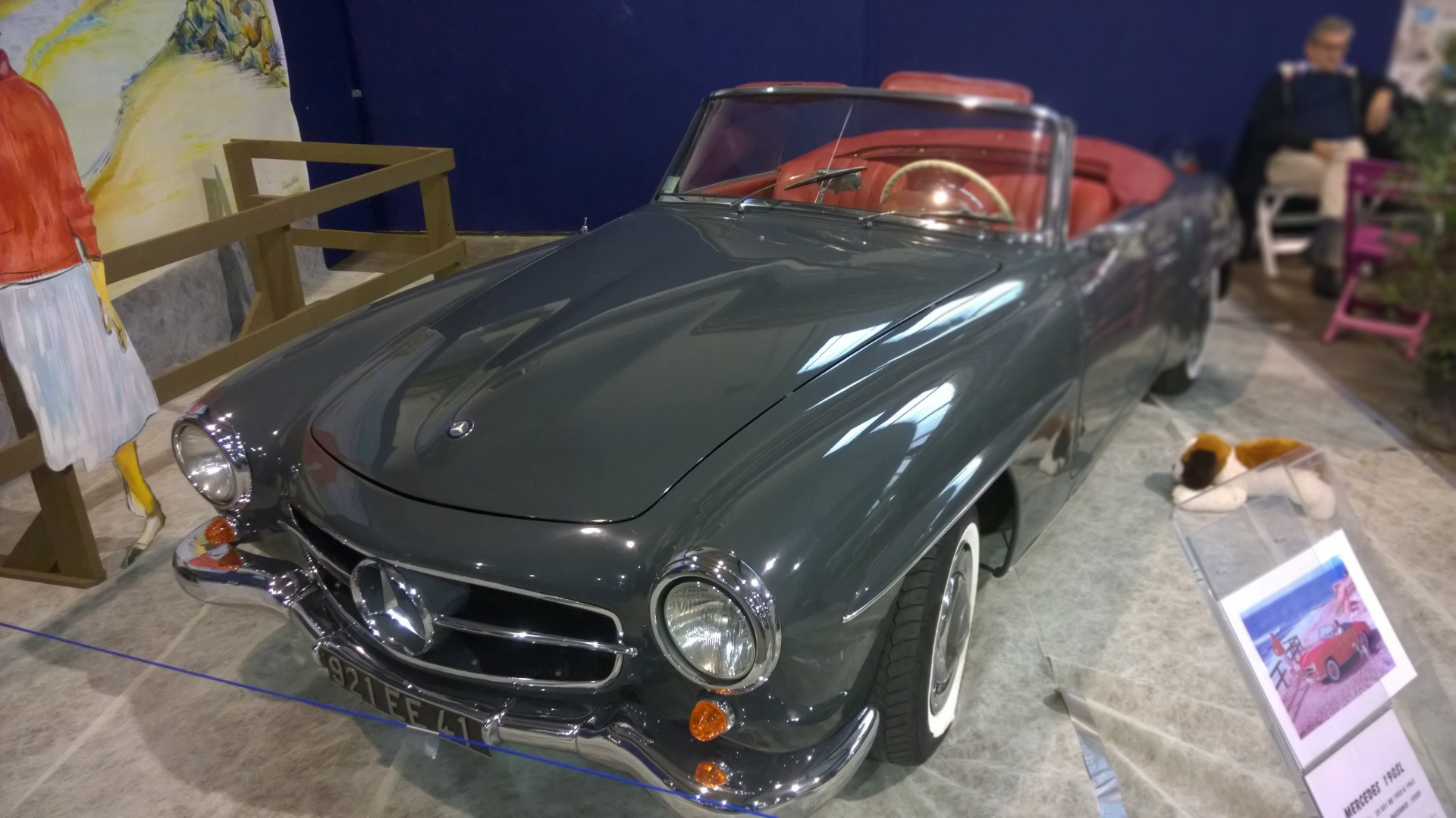 DM - photo - Mercedes 190SL - Ouest Motors Festival 2015