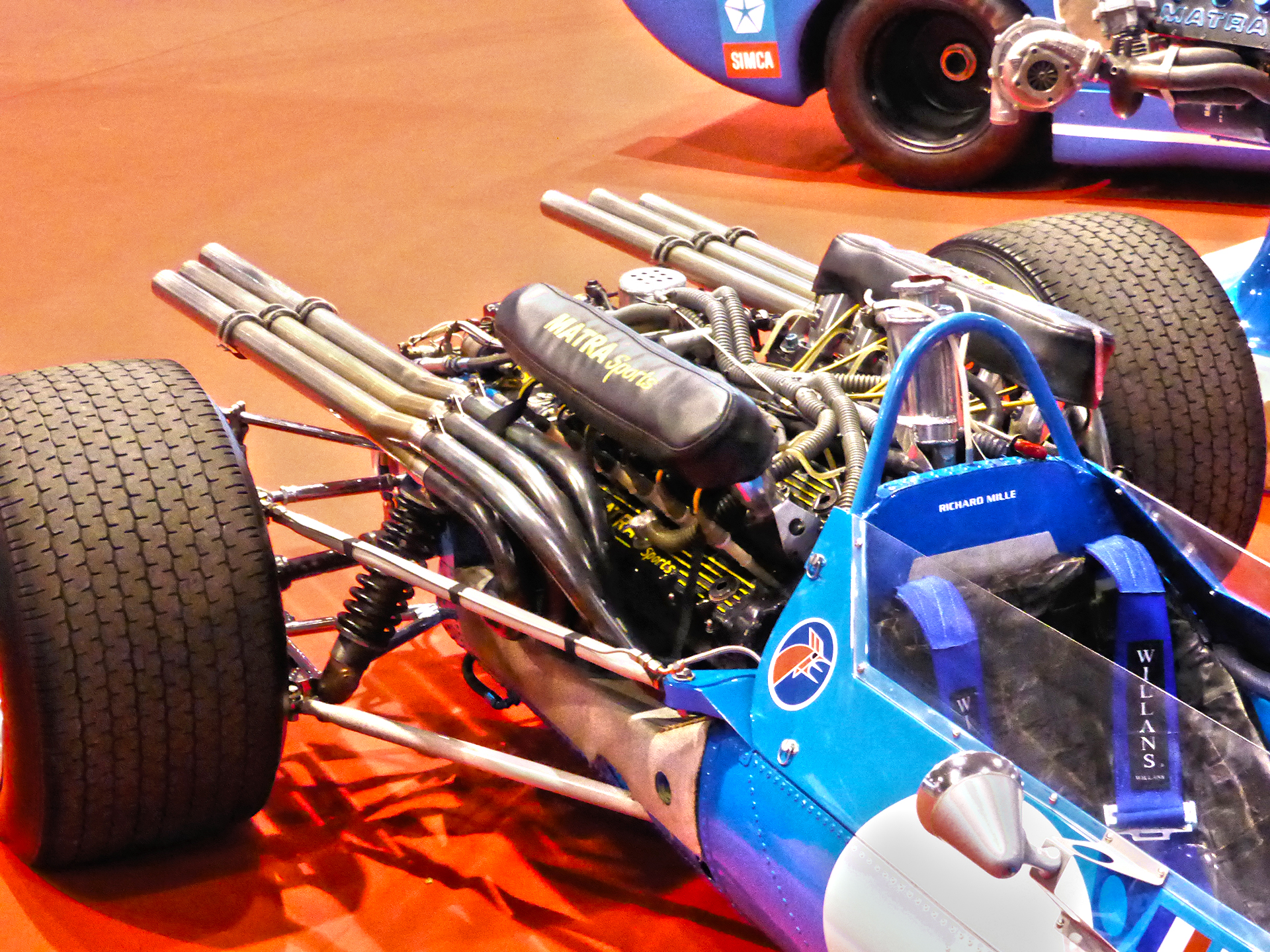 DM - photo - Matra Sport - F1 - rear / arrière - Ouest Motors Festival 2015