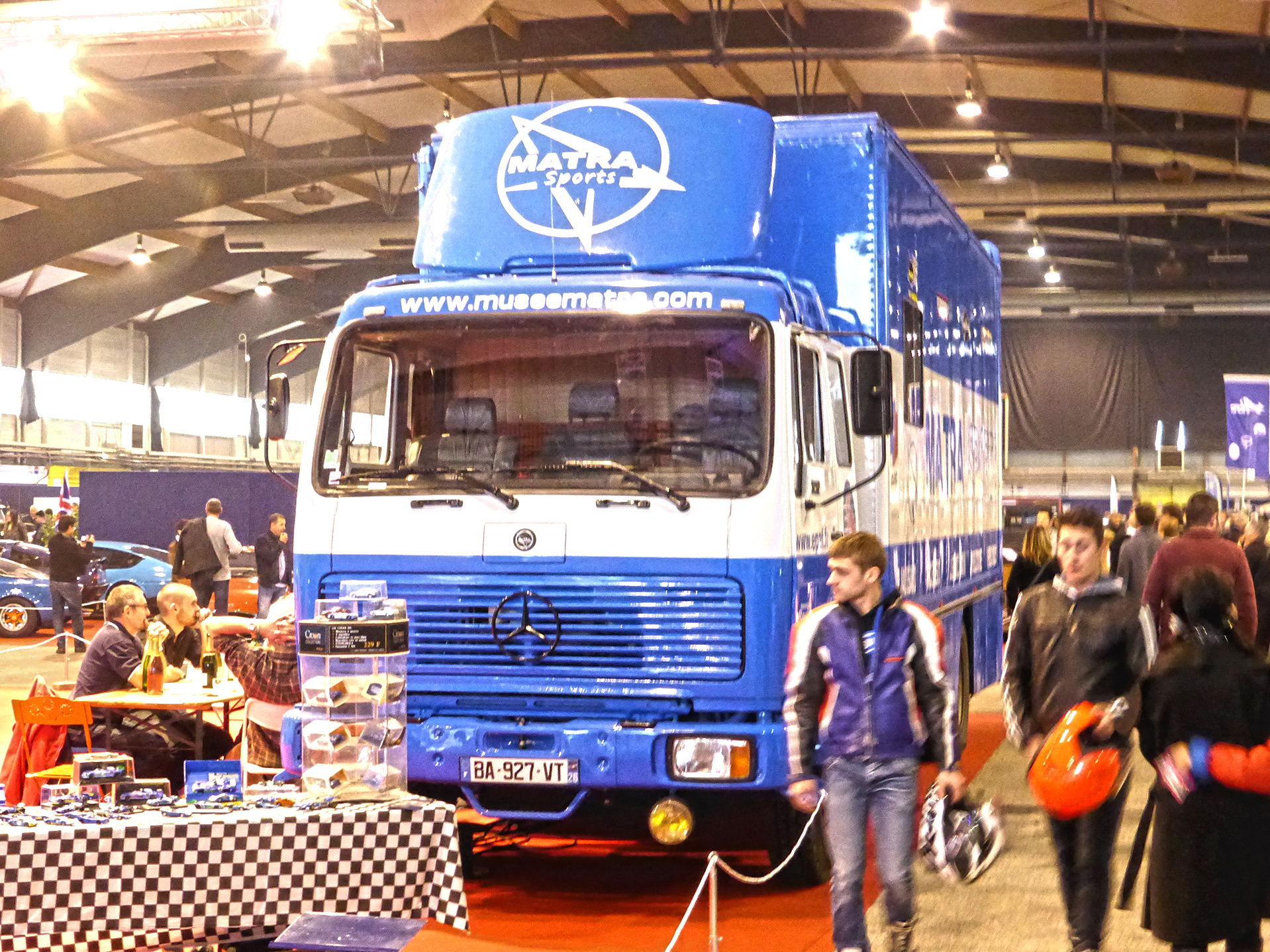 DM - photo - Matra Sport - Camion team / team Truck - Ouest Motors Festival 2015