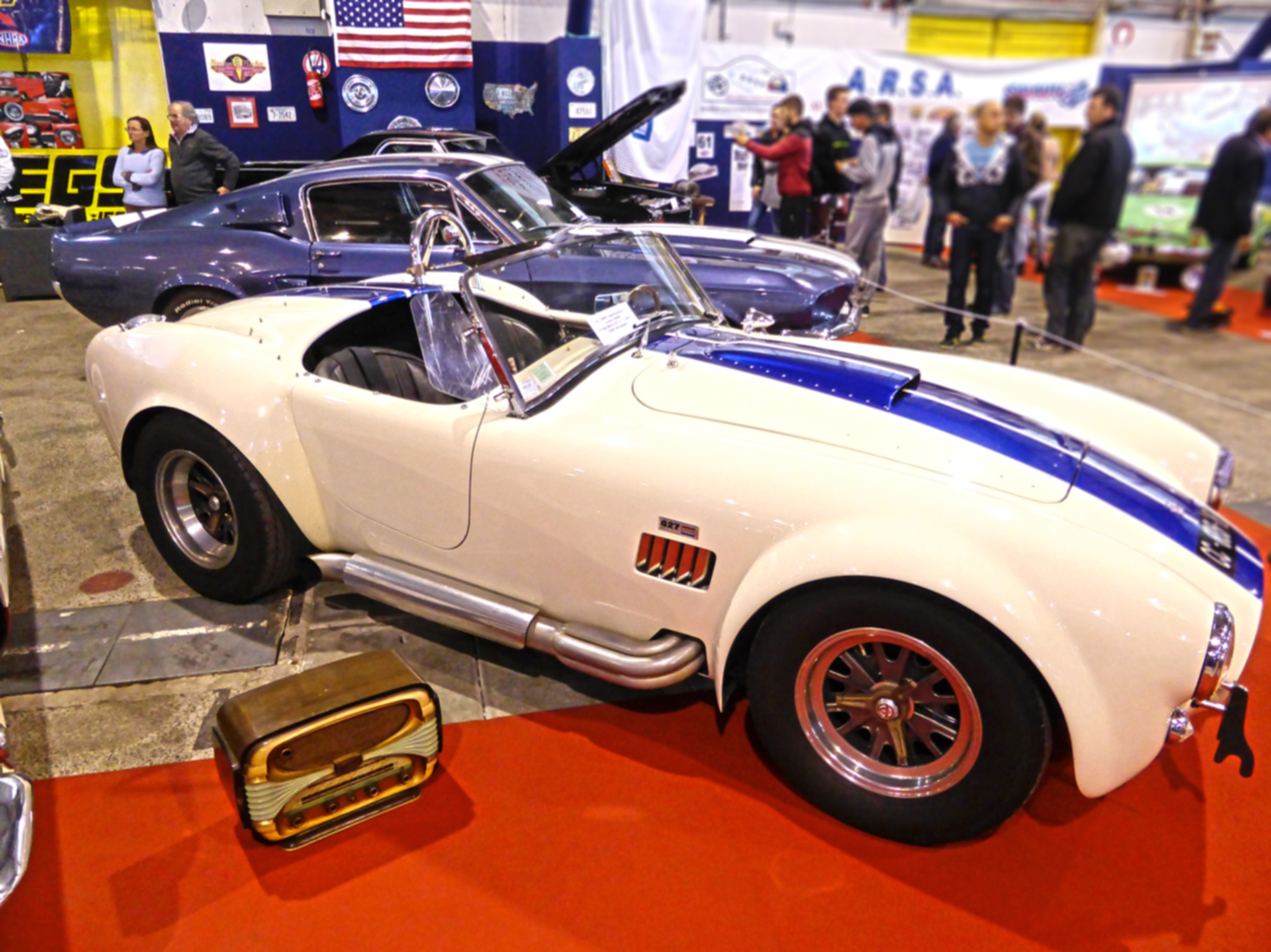 DM - photo - Shelby AC Cobra - side-face / profil - Ouest Motors Festival 2015