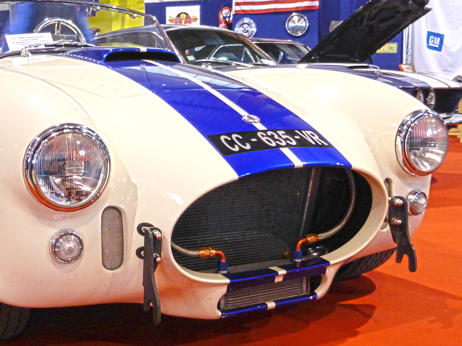 DM - photo - Shelby AC Cobra - front / avant - Ouest Motors Festival 2015