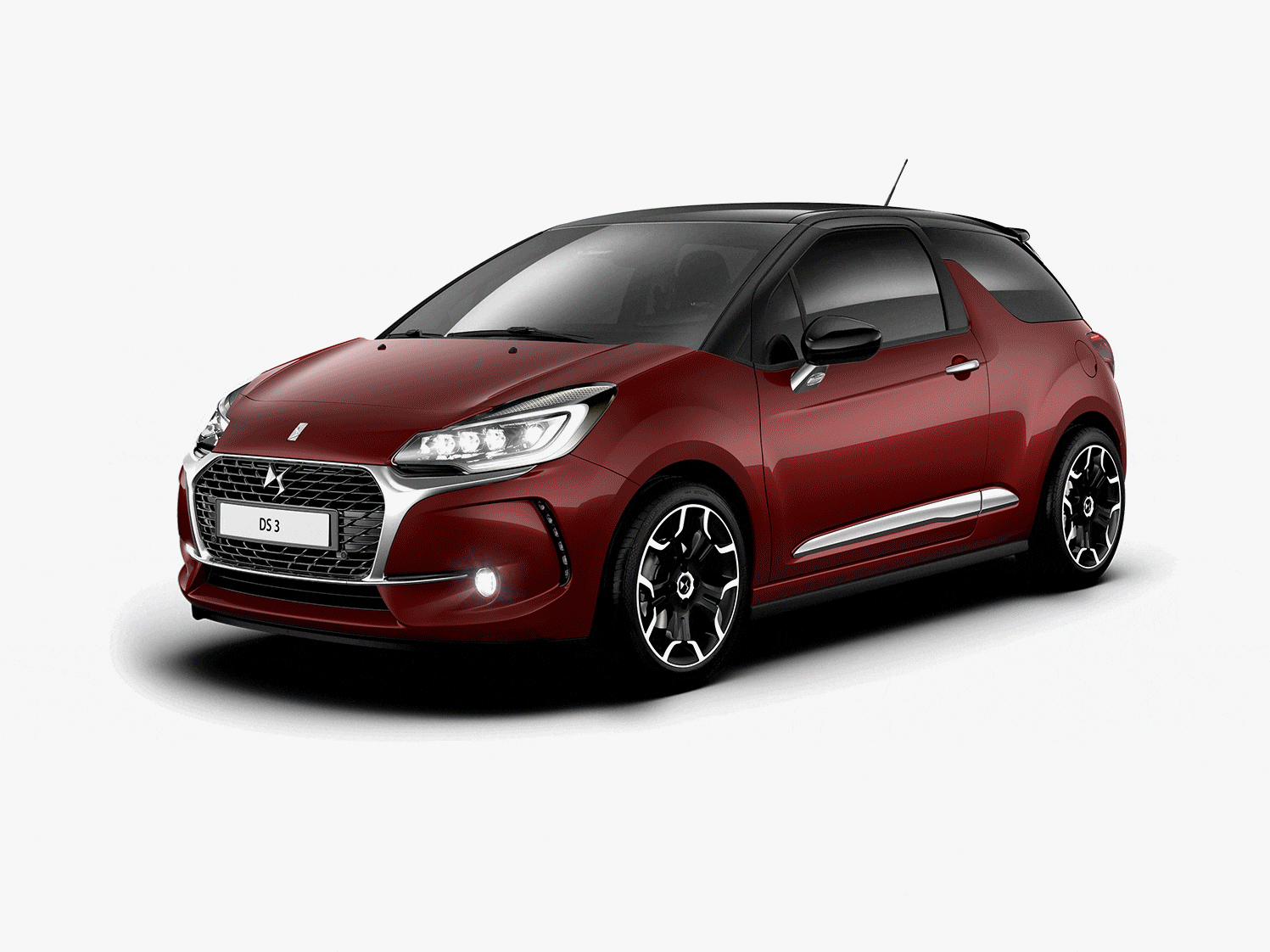 DS Automobiles - 2016 - Nouvelle DS 3 - Rouge Rubi // Noir Onyx