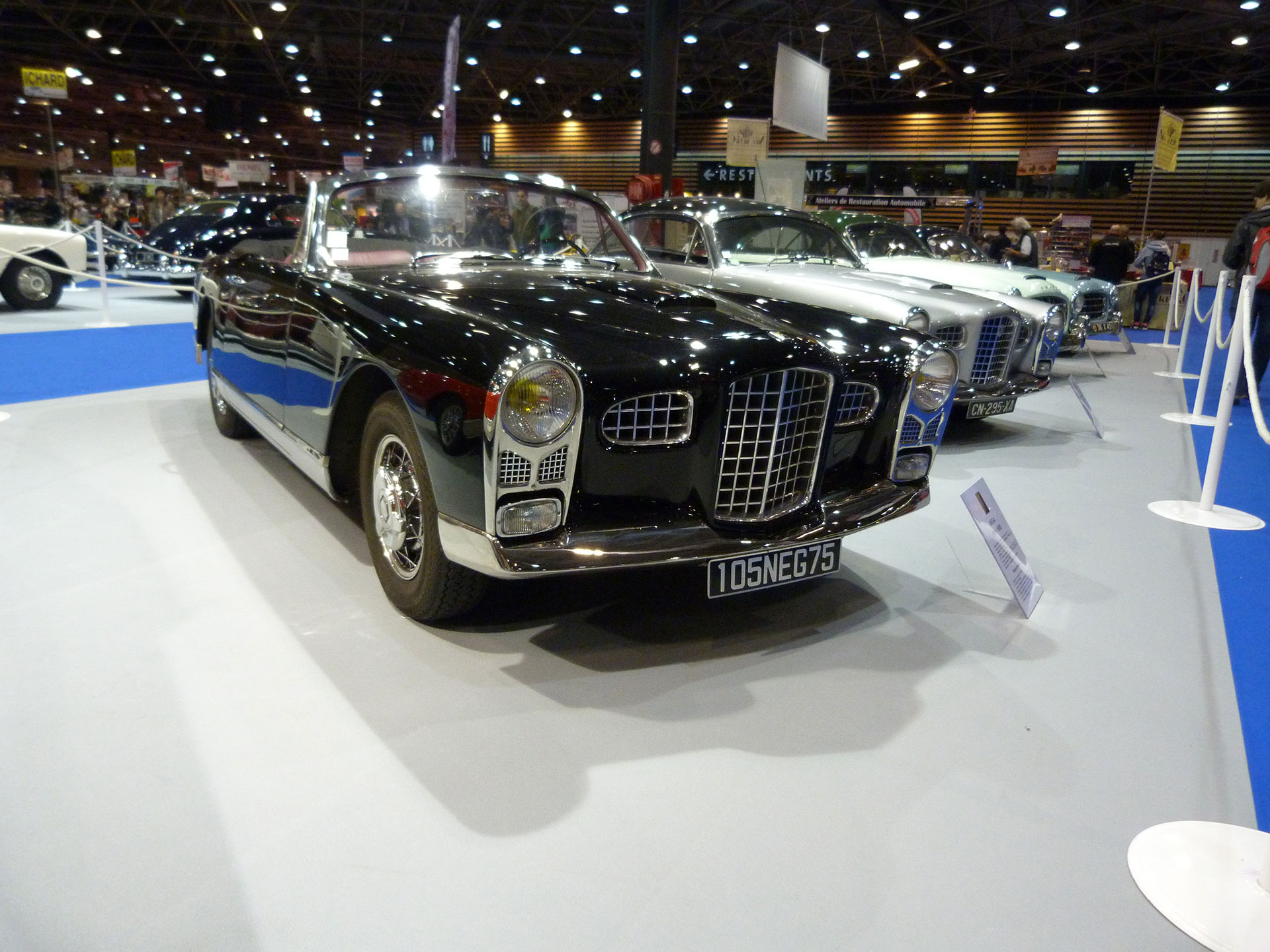 Facel Vega FV1 Cabriolet - Rétromobile 2015 - News d'Anciennes